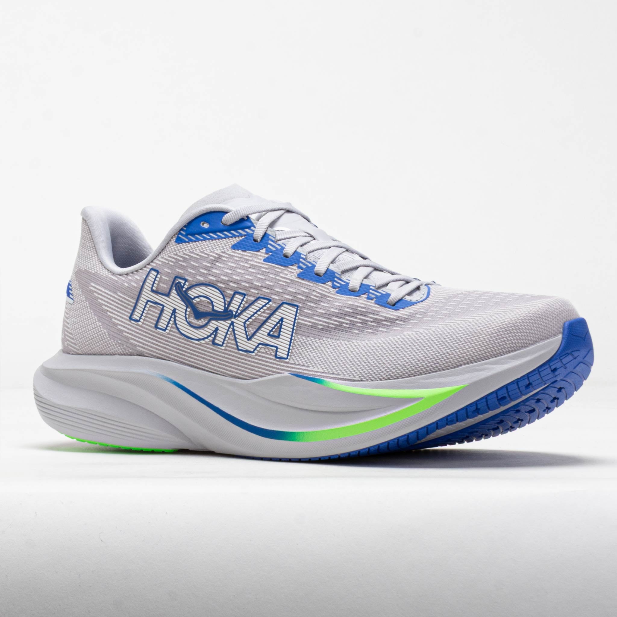 HOKA Mach 7 Men's Ash Grey/Cobalt Blue