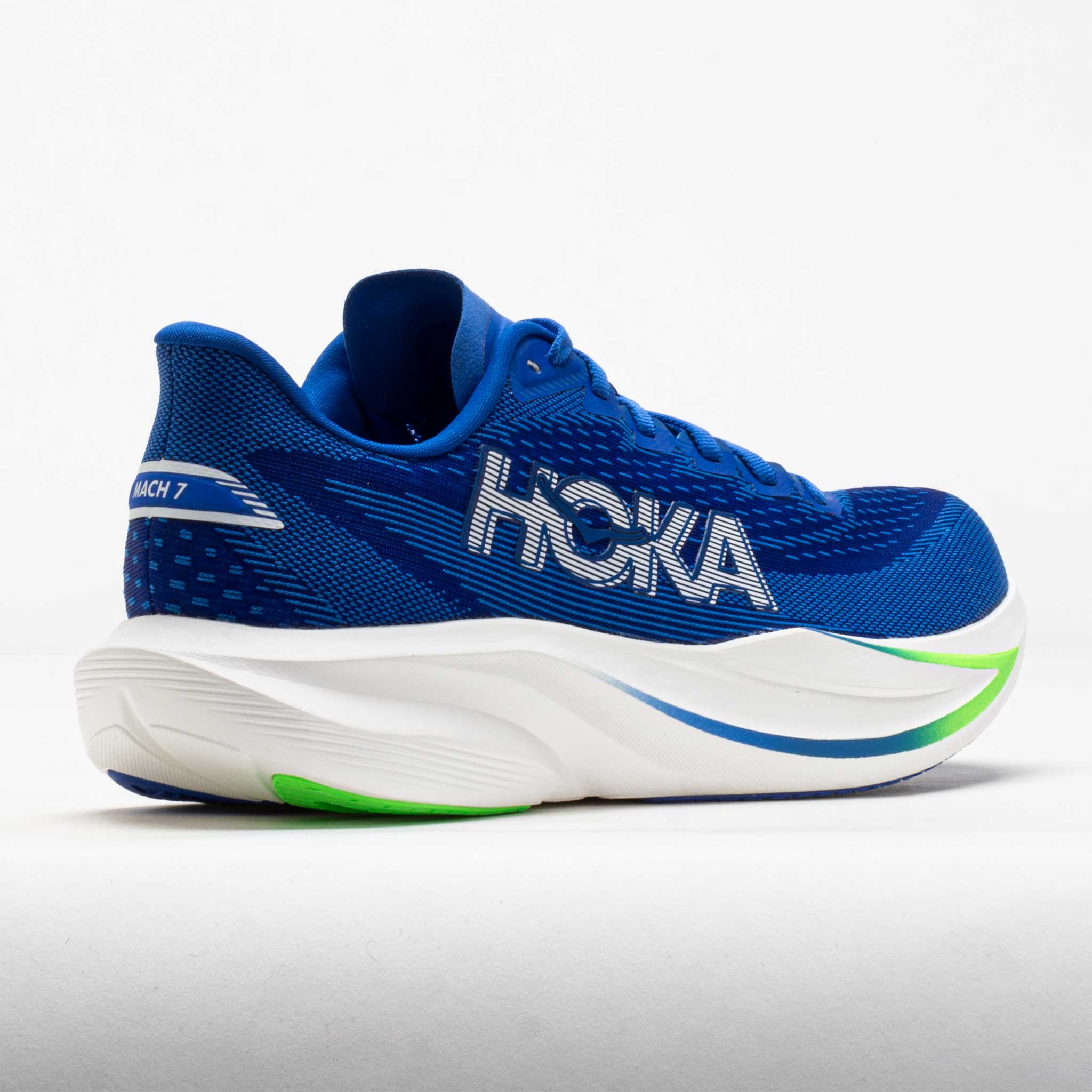 HOKA Mach 7 Men's Cobalt Blue/Neon Green – Holabird Sports