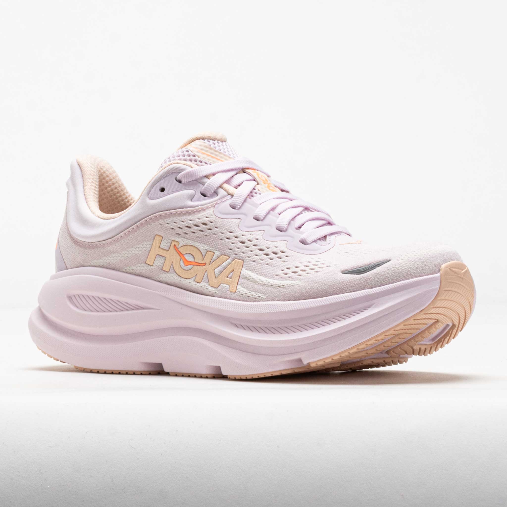 HOKA Bondi 9 Women's Lilac Cream/Tangerine Glow