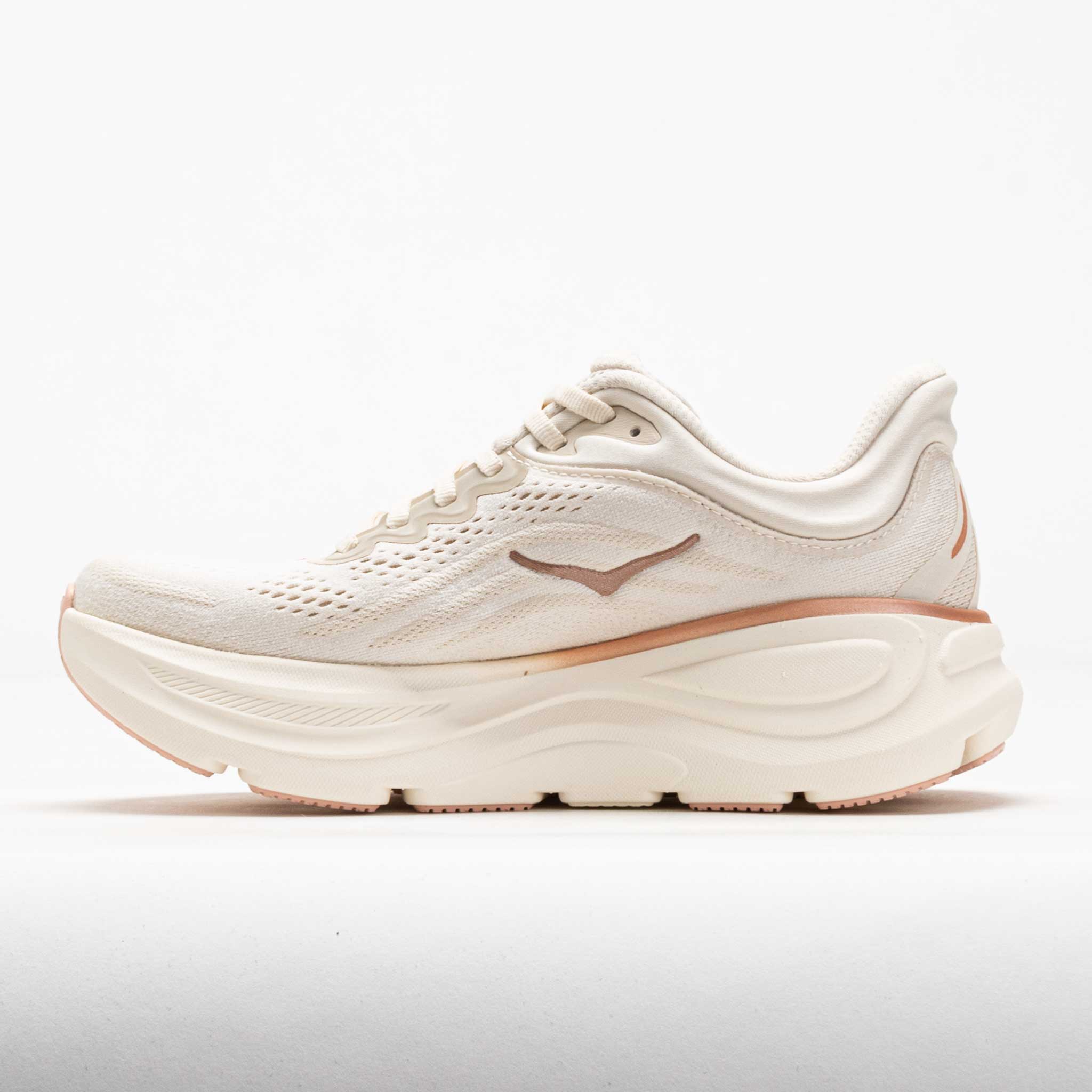 HOKA Bondi 9 Women's Oat Milk/Rose Gold