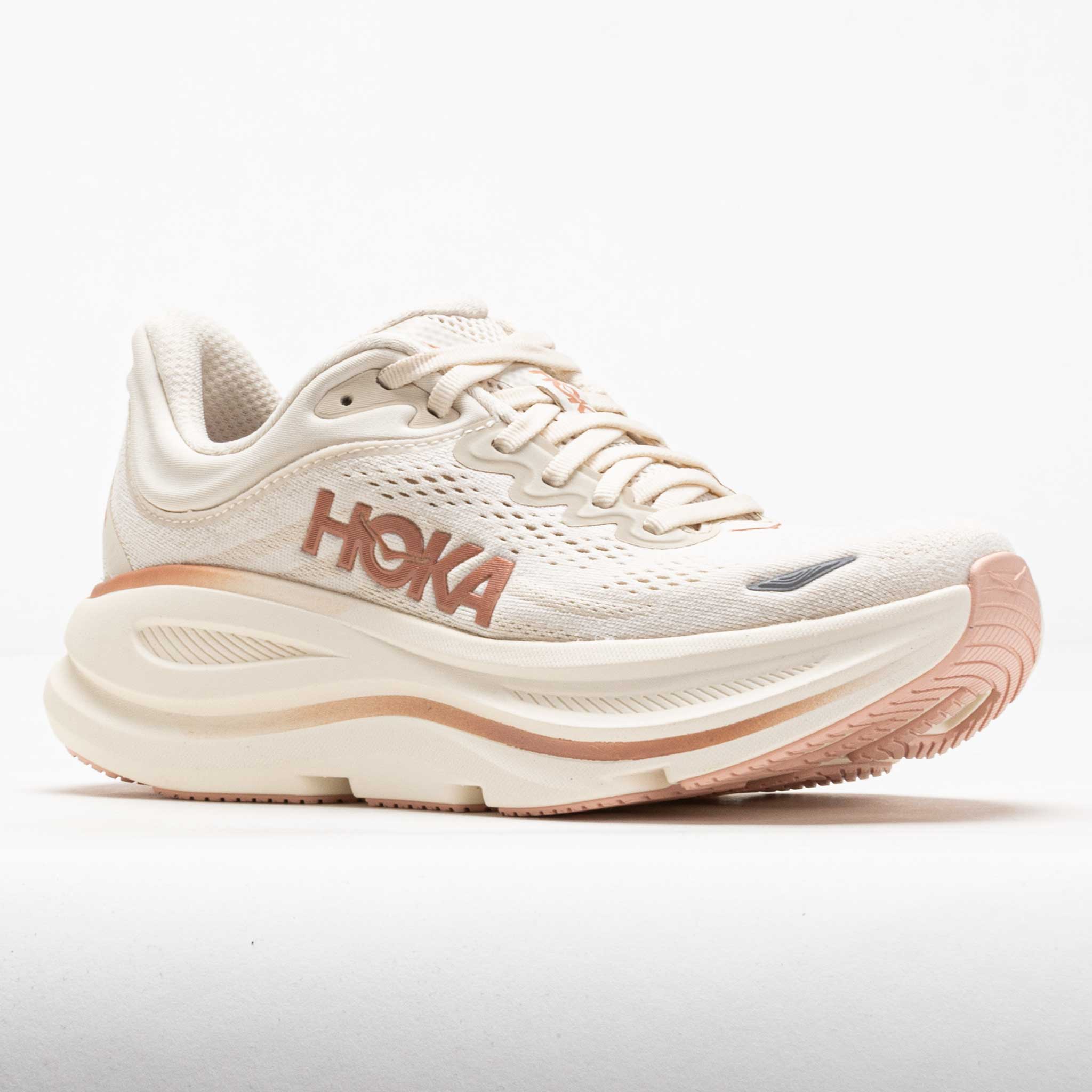 HOKA Bondi 9 Women's Oat Milk/Rose Gold