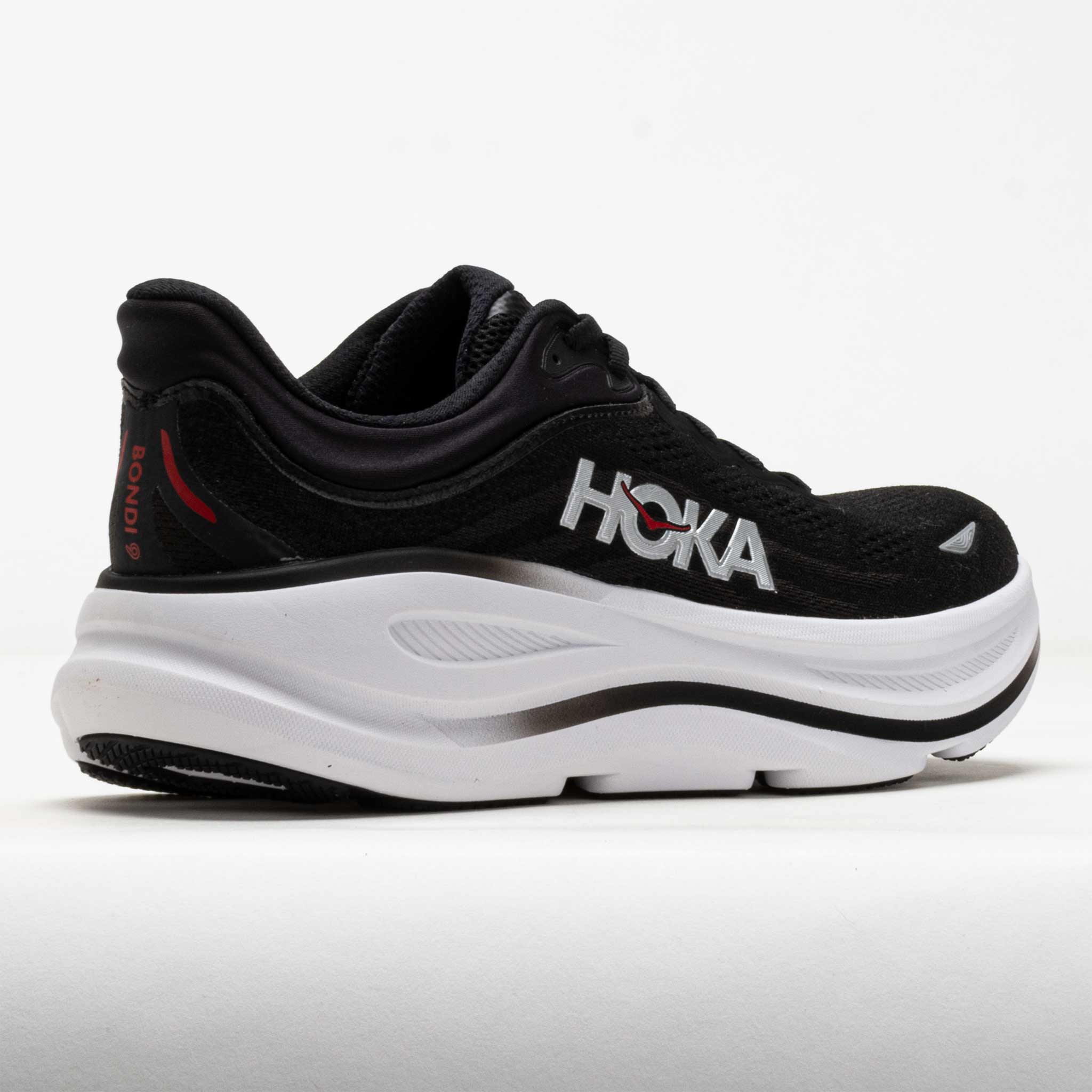 HOKA Bondi 9 Men's Black/Vermillion