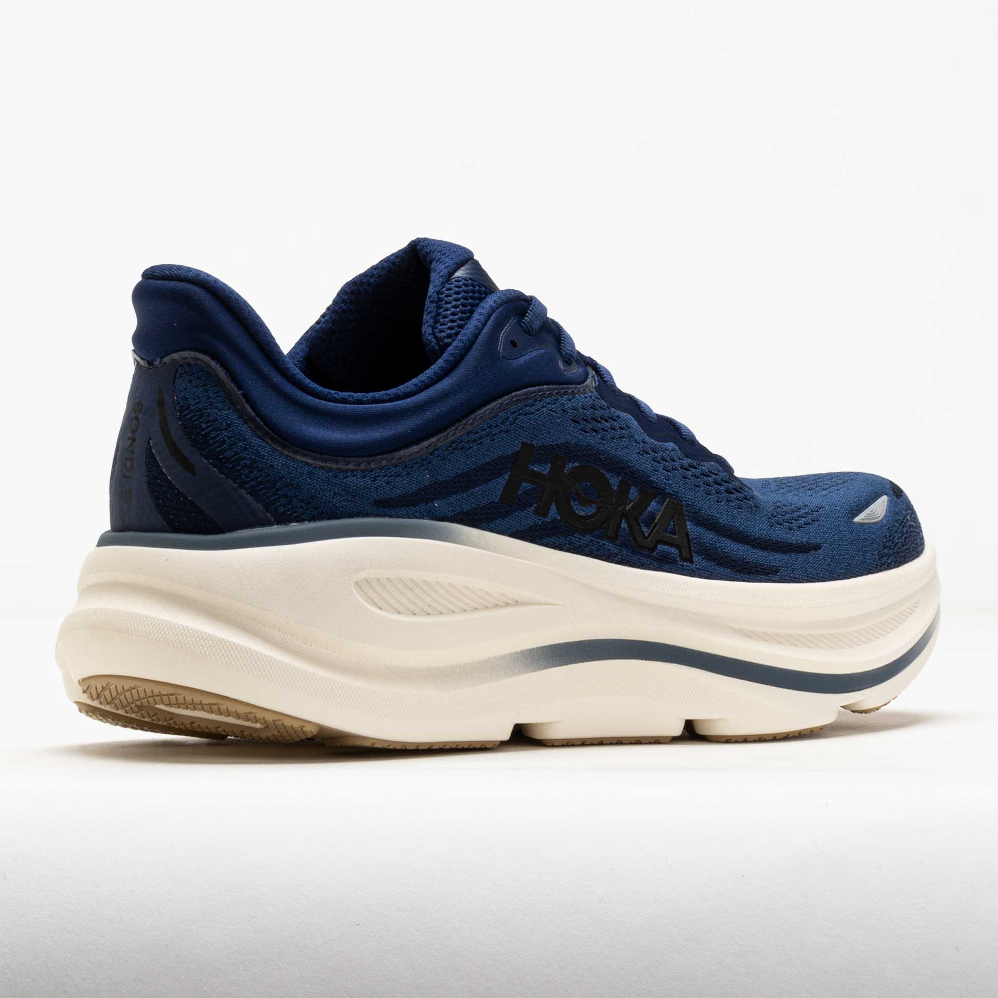 HOKA Bondi 9 Men's Midnight Blue/Varsity Navy – Holabird Sports