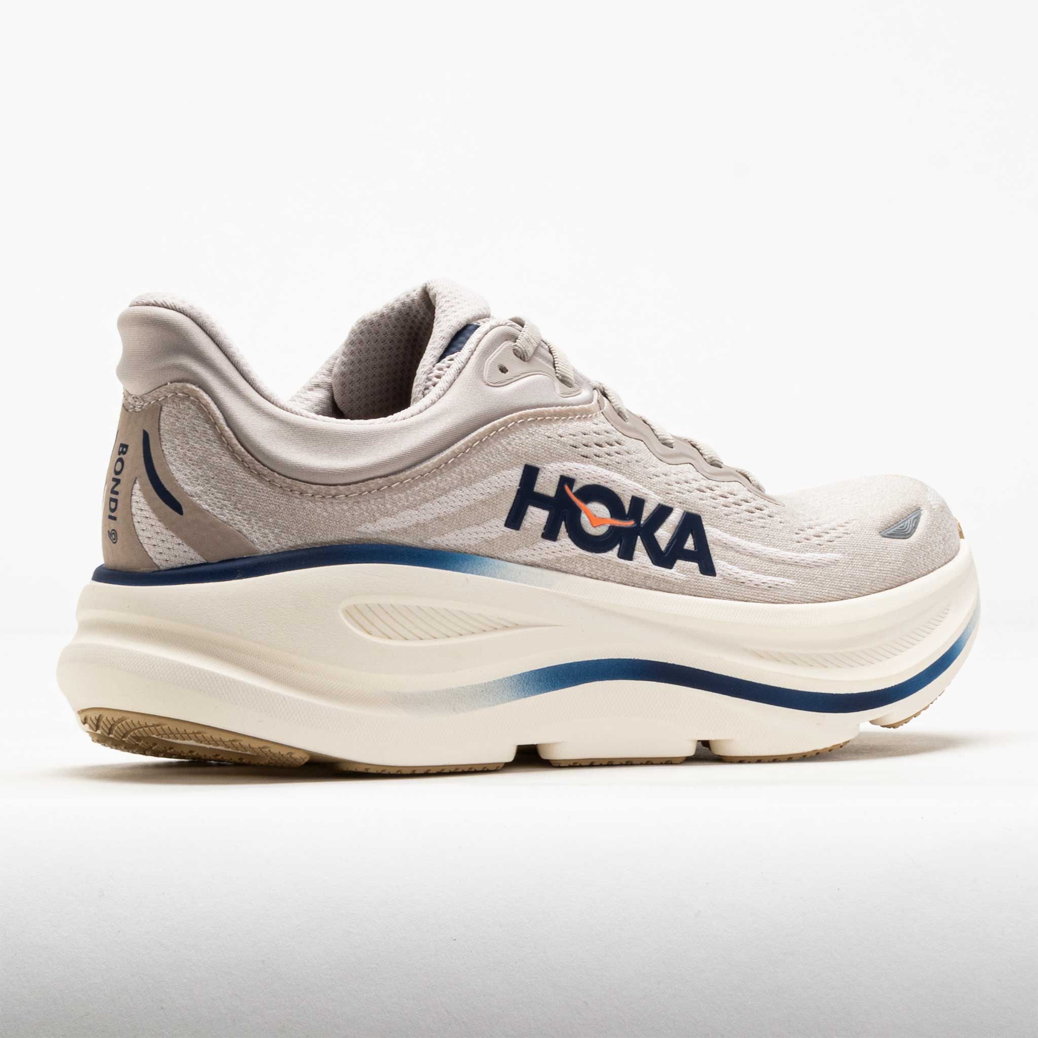 HOKA Bondi 9 Men's Stucco/Grout – Holabird Sports
