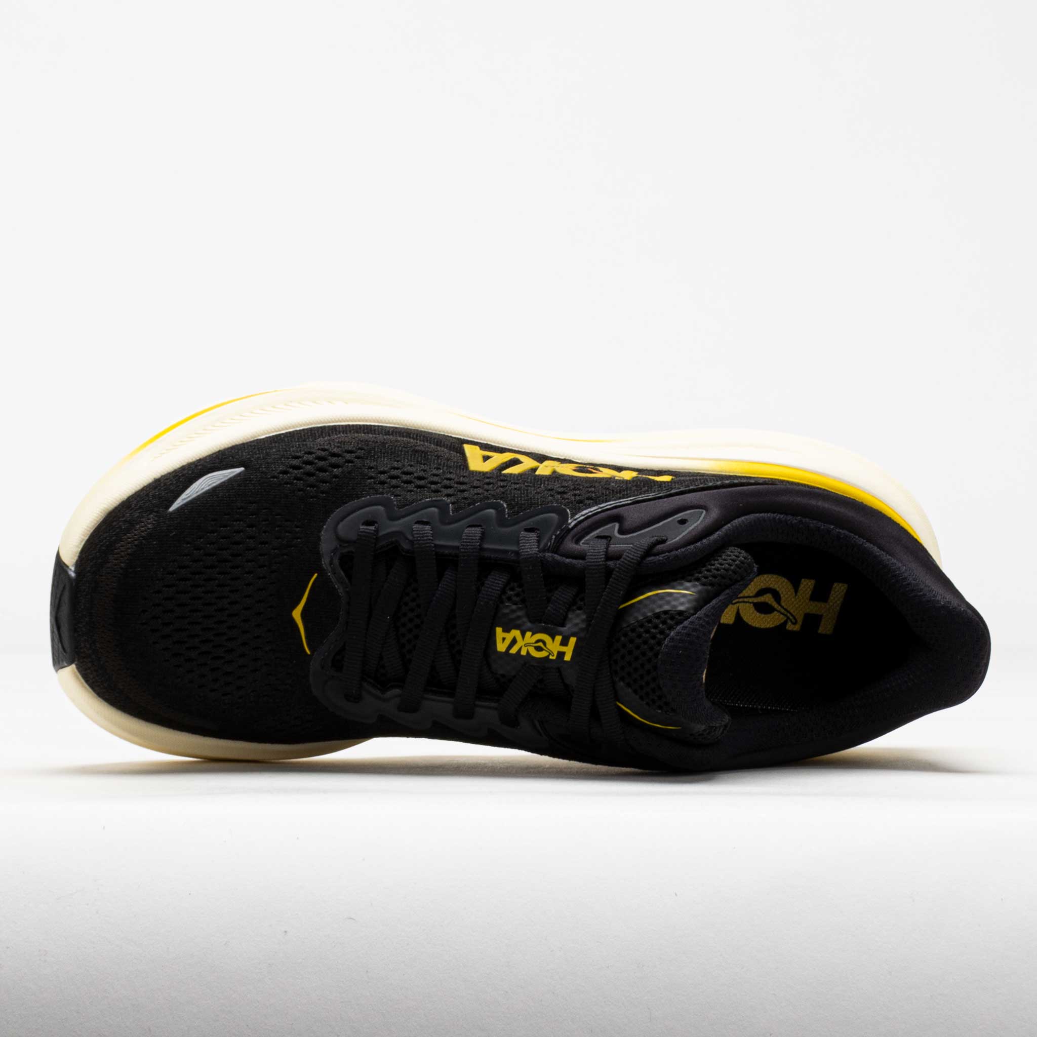 HOKA Bondi 9 Men's Carbon Black/Yellow Gold – Holabird Sports