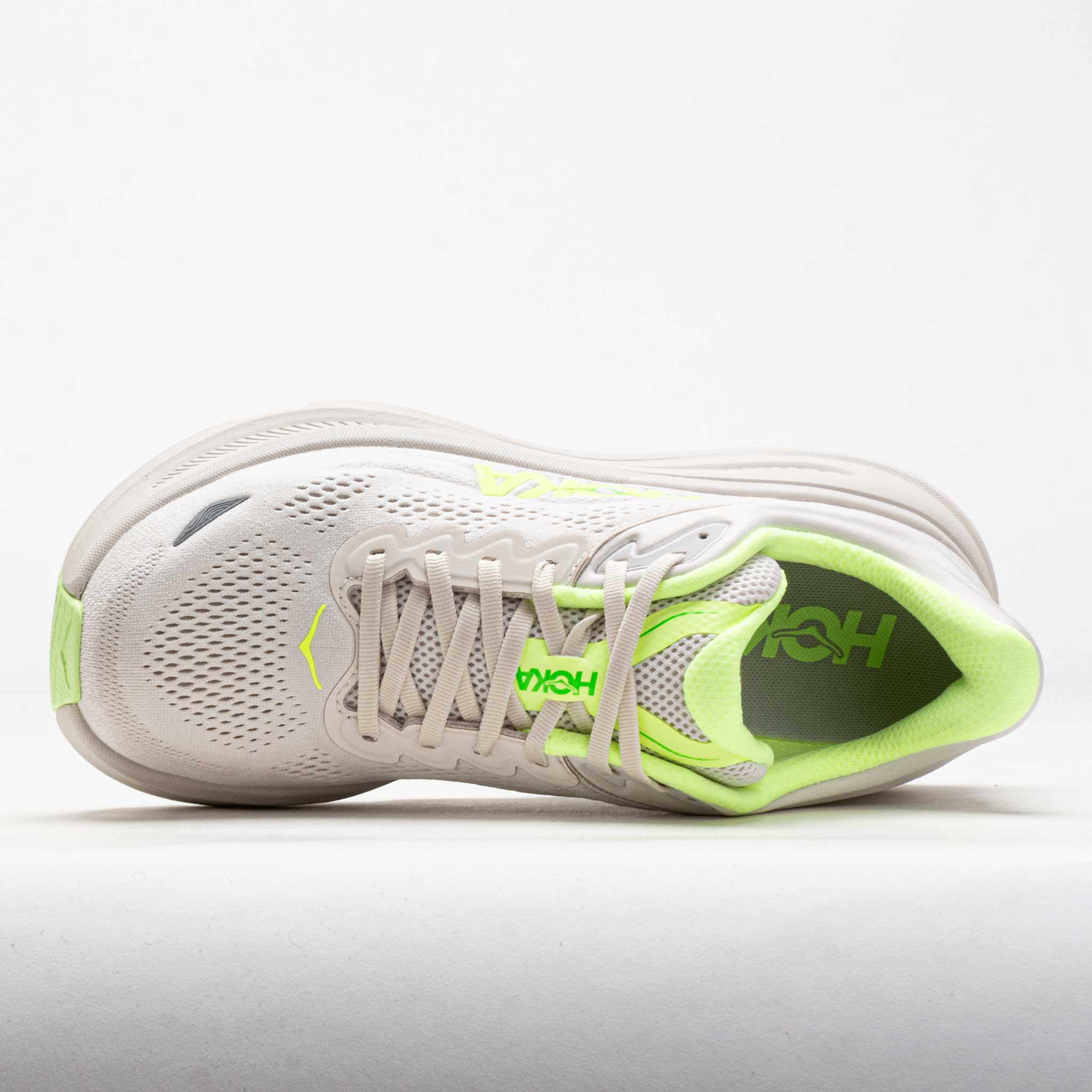 HOKA Bondi 9 Men's Grout/Neon Yuzu