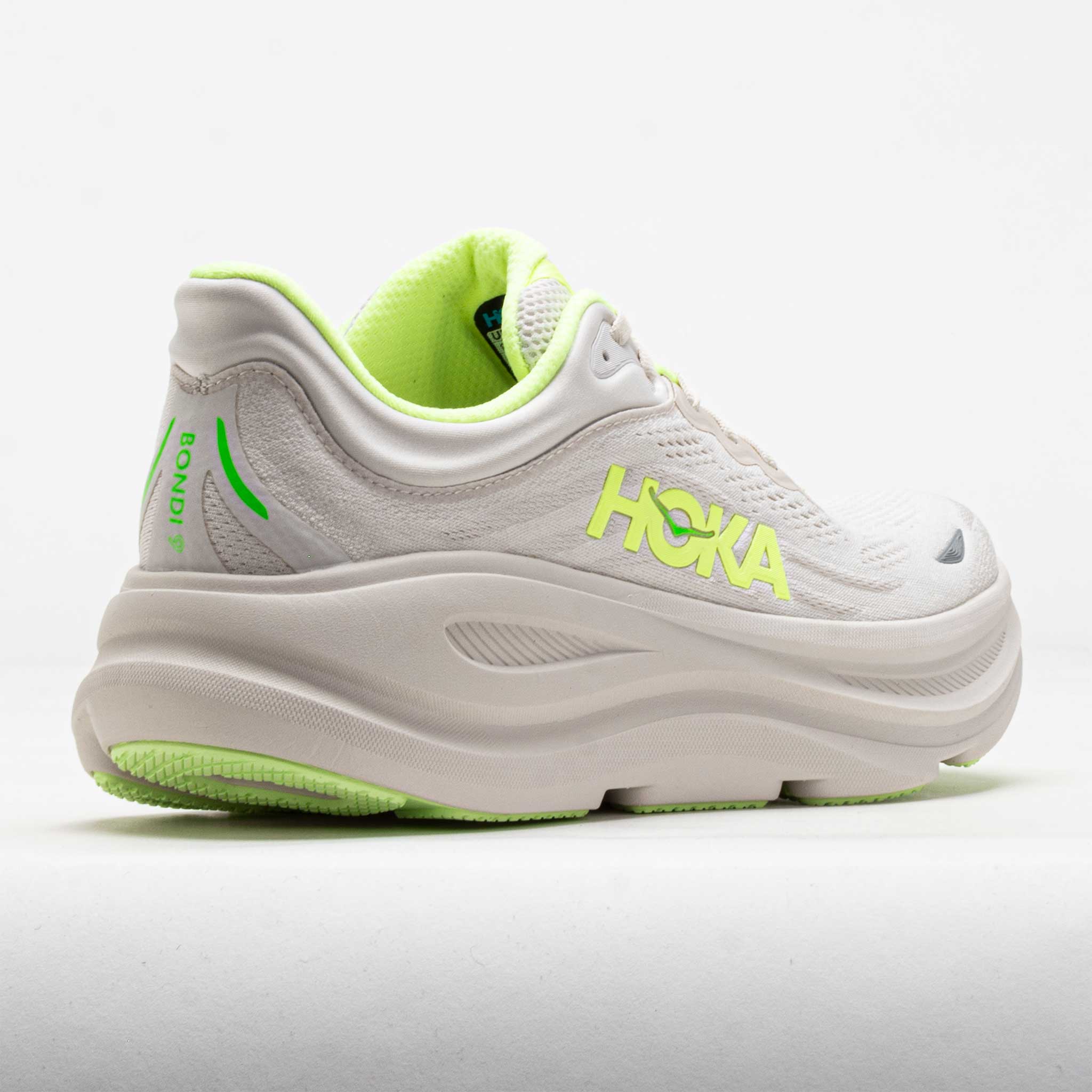 HOKA Bondi 9 Men's Grout/Neon Yuzu – Holabird Sports
