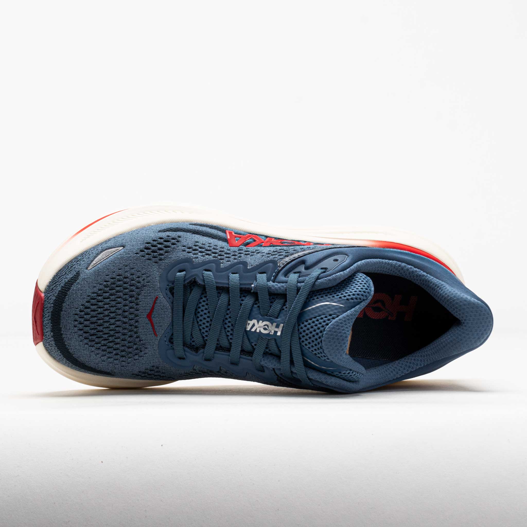 HOKA Bondi 9 Men's Thunder Cloud/Vermillion