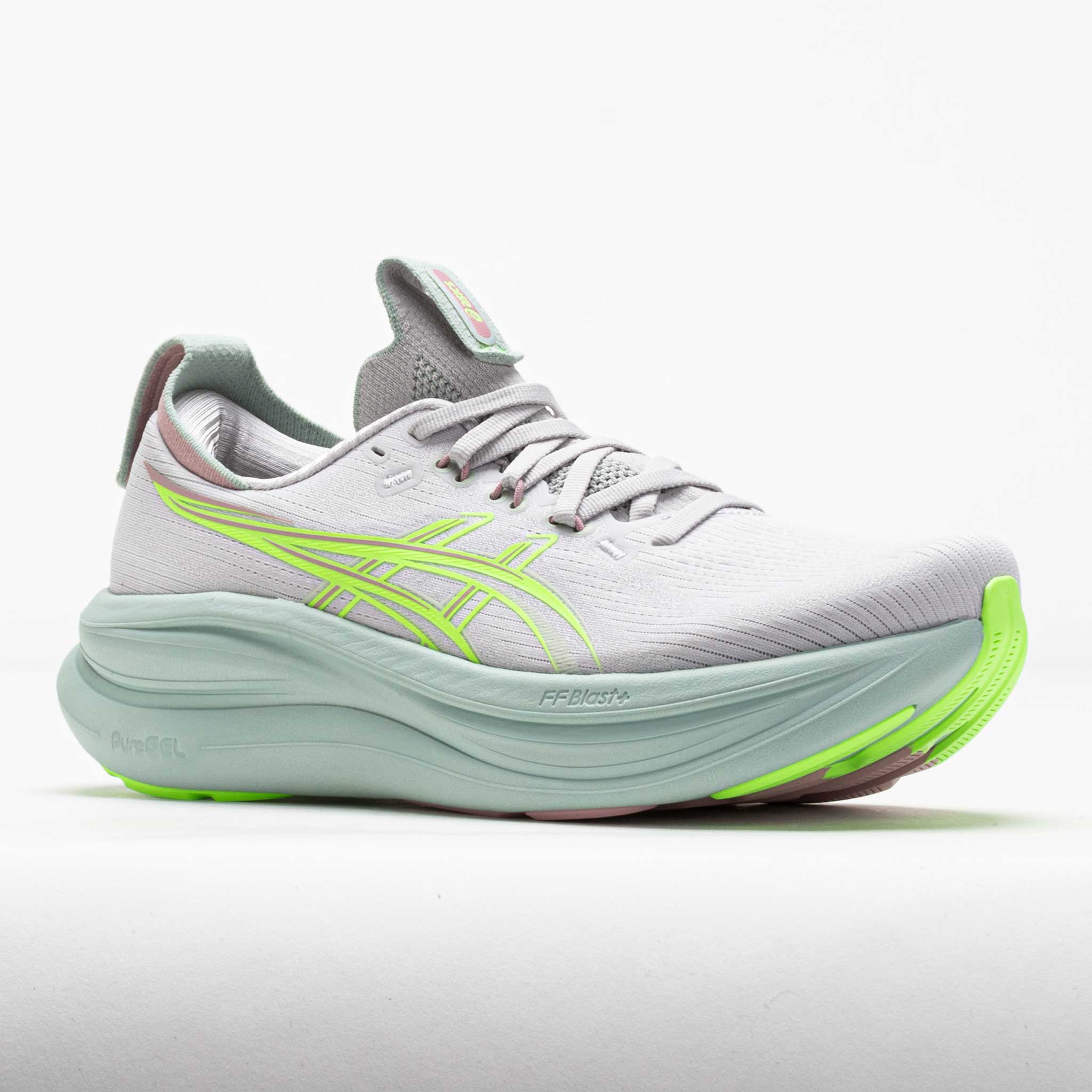 ASICS GEL-Nimbus 28 Women's Cloud Grey/Illuminate Green – Holabird