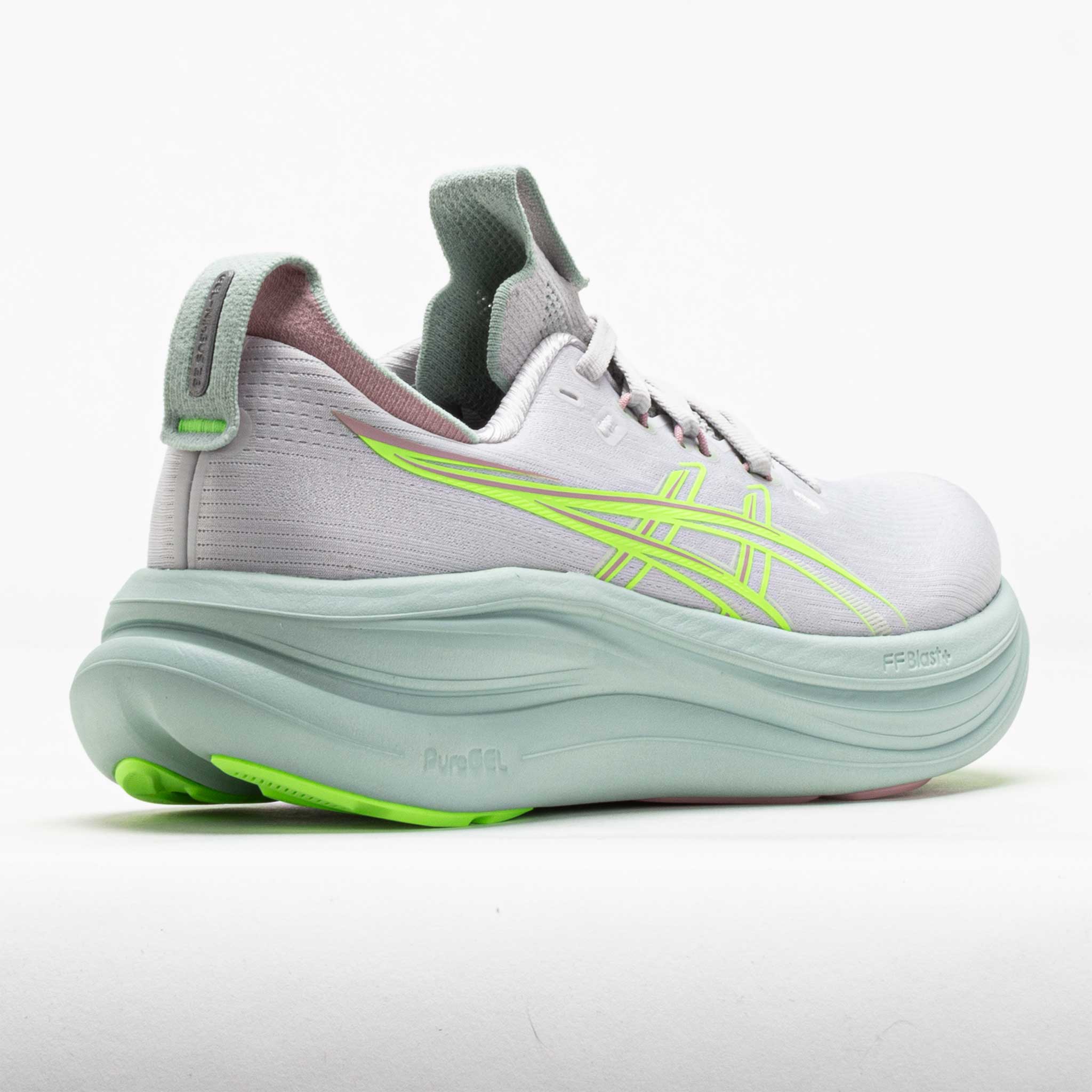 ASICS GEL-Nimbus 28 Women's Cloud Grey/Illuminate Green – Holabird