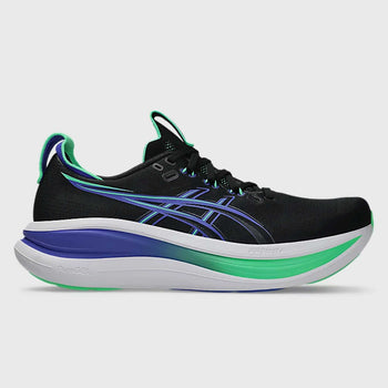ASICS GEL-Nimbus 28 Men's Black/Cobalt Burst (Item #043922)