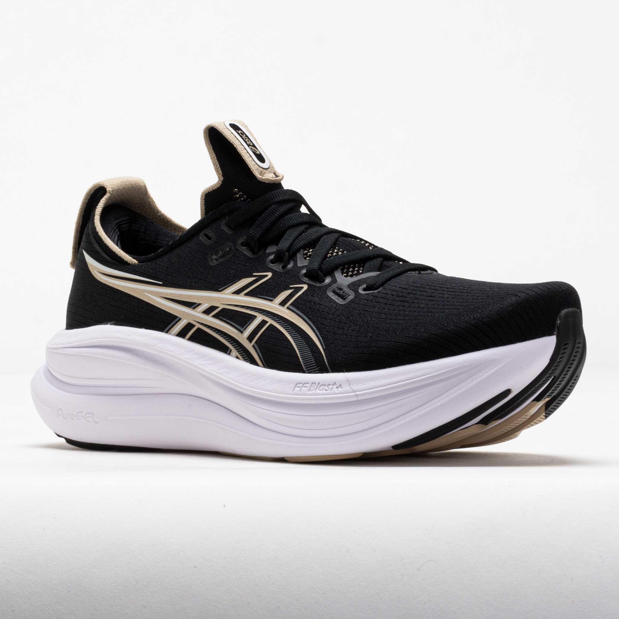 ASICS GEL-Nimbus 28 Men's Black/Feather Grey – Holabird Sports