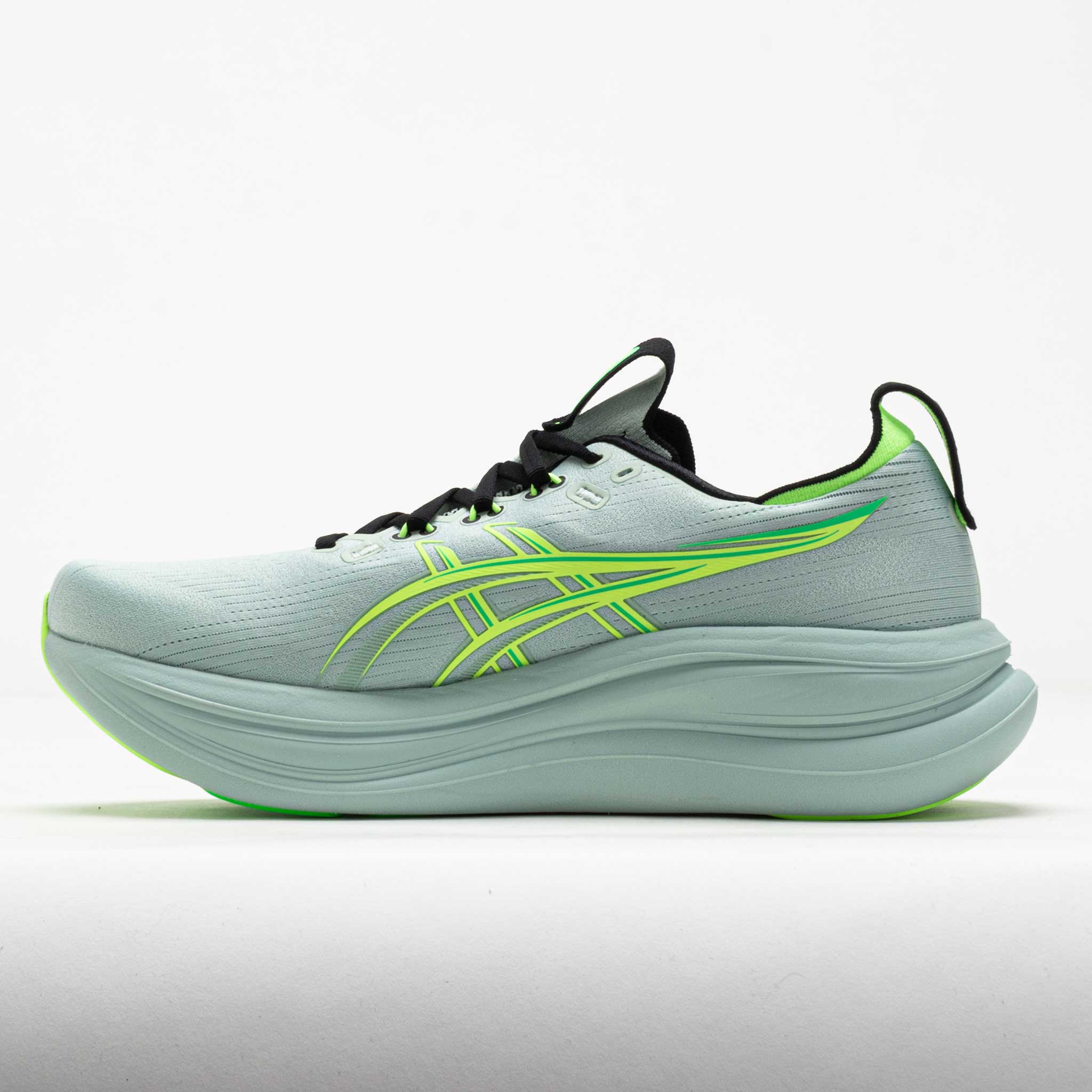 ASICS GEL-Nimbus 28 Men's Cold Moss/Illuminate Green – Holabird Sports