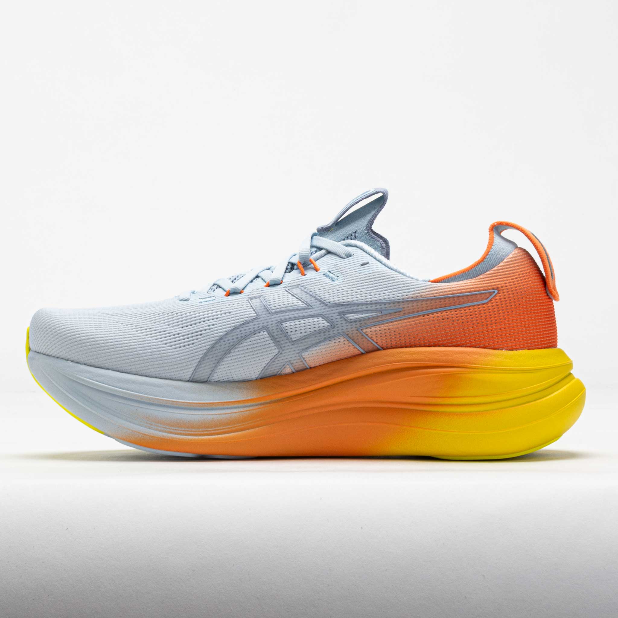 ASICS GEL-Nimbus 28 Men's Sunny Sizzle Sky/Sun Peach – Holabird Sports