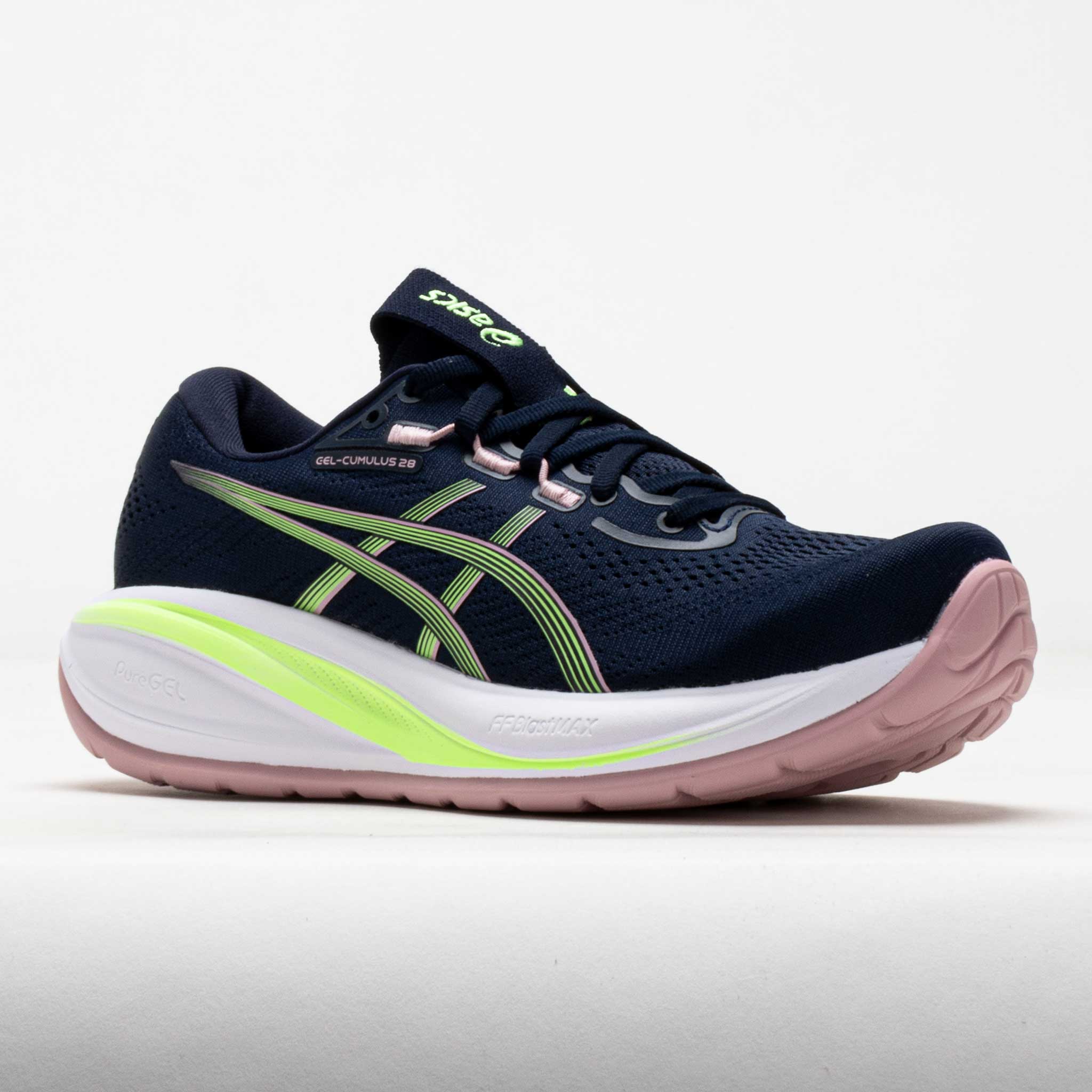 ASICS GEL-Cumulus 28 Women's Midnight/Illuminate Green – Holabird