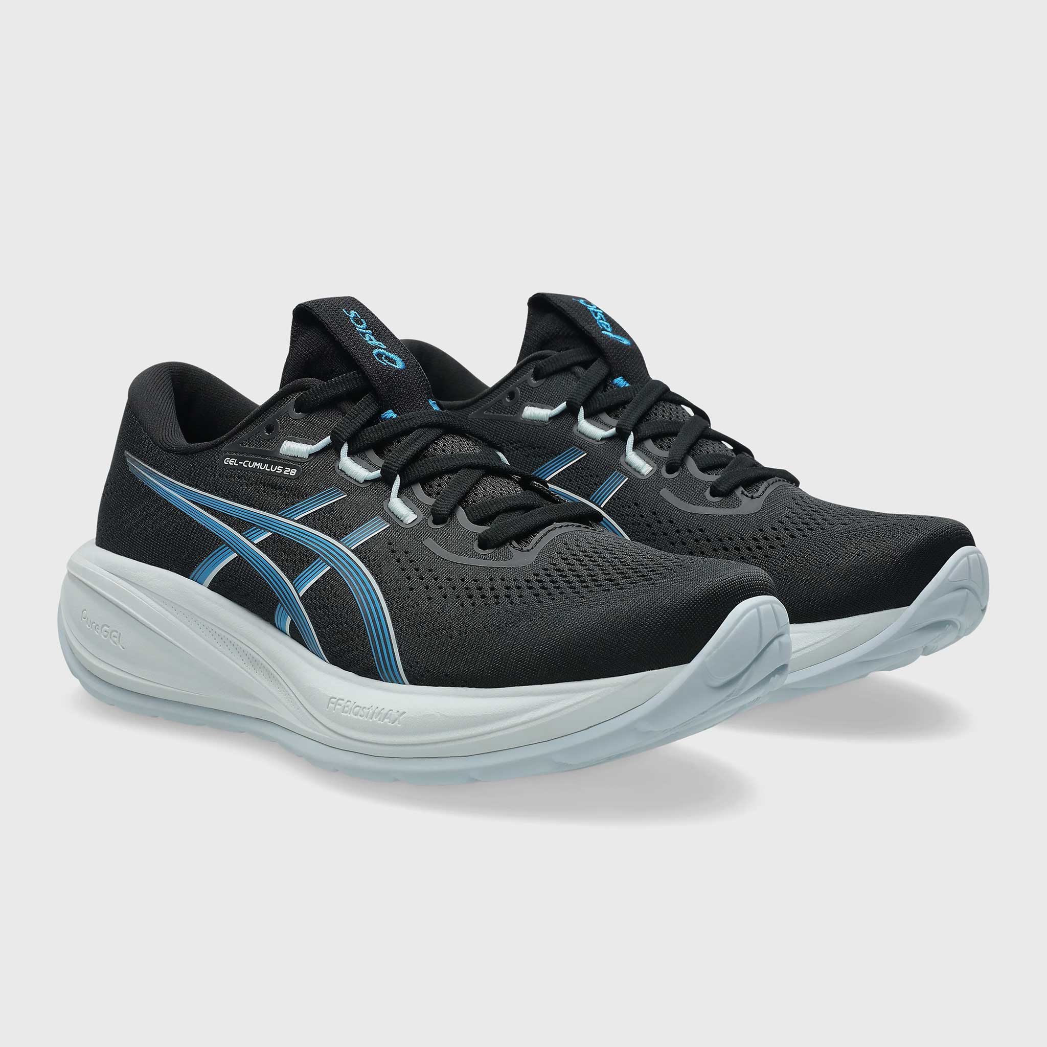ASICS GEL-Cumulus 28 Women's Black/Aegean Blue