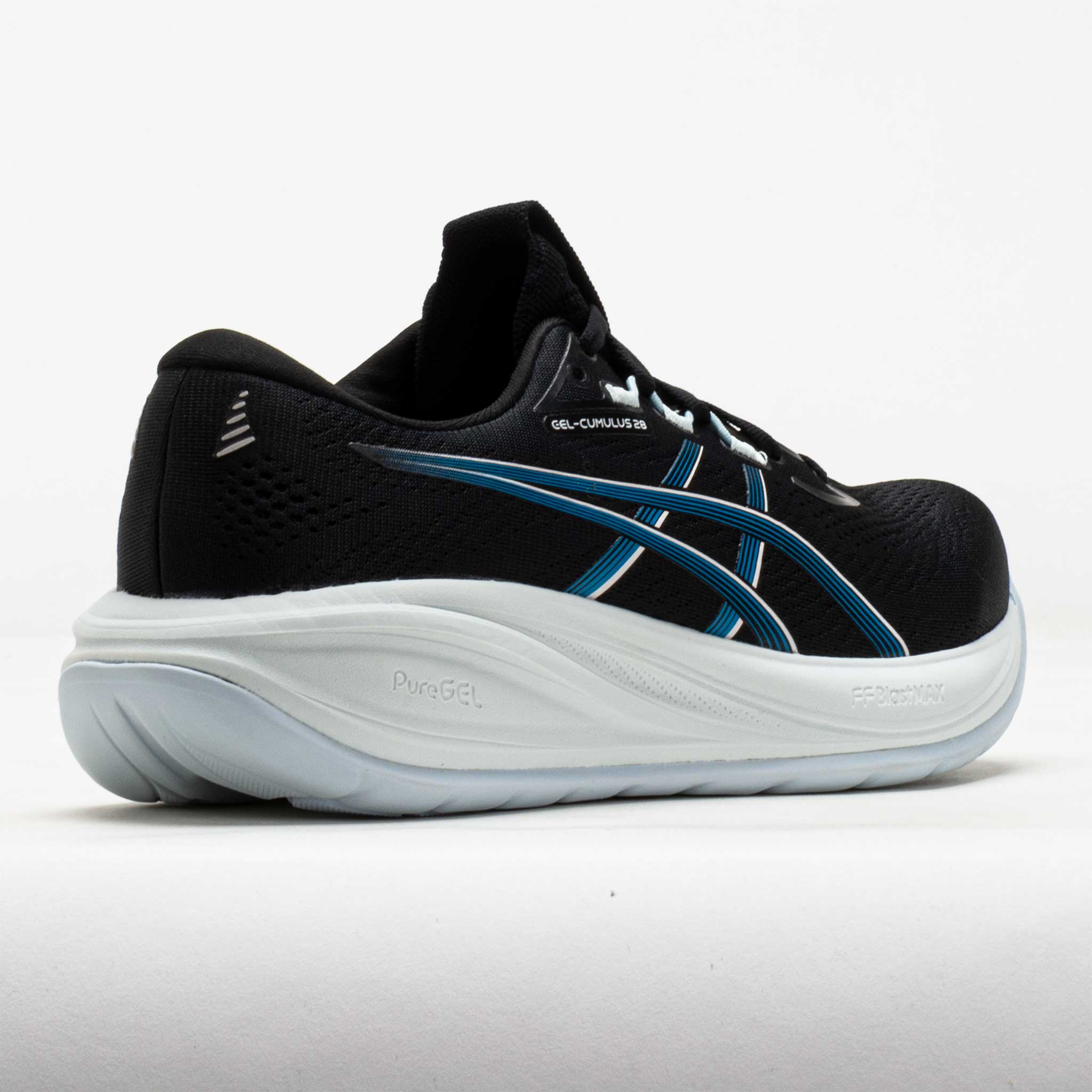 ASICS GEL-Cumulus 28 Women's Black/Aegean Blue – Holabird Sports