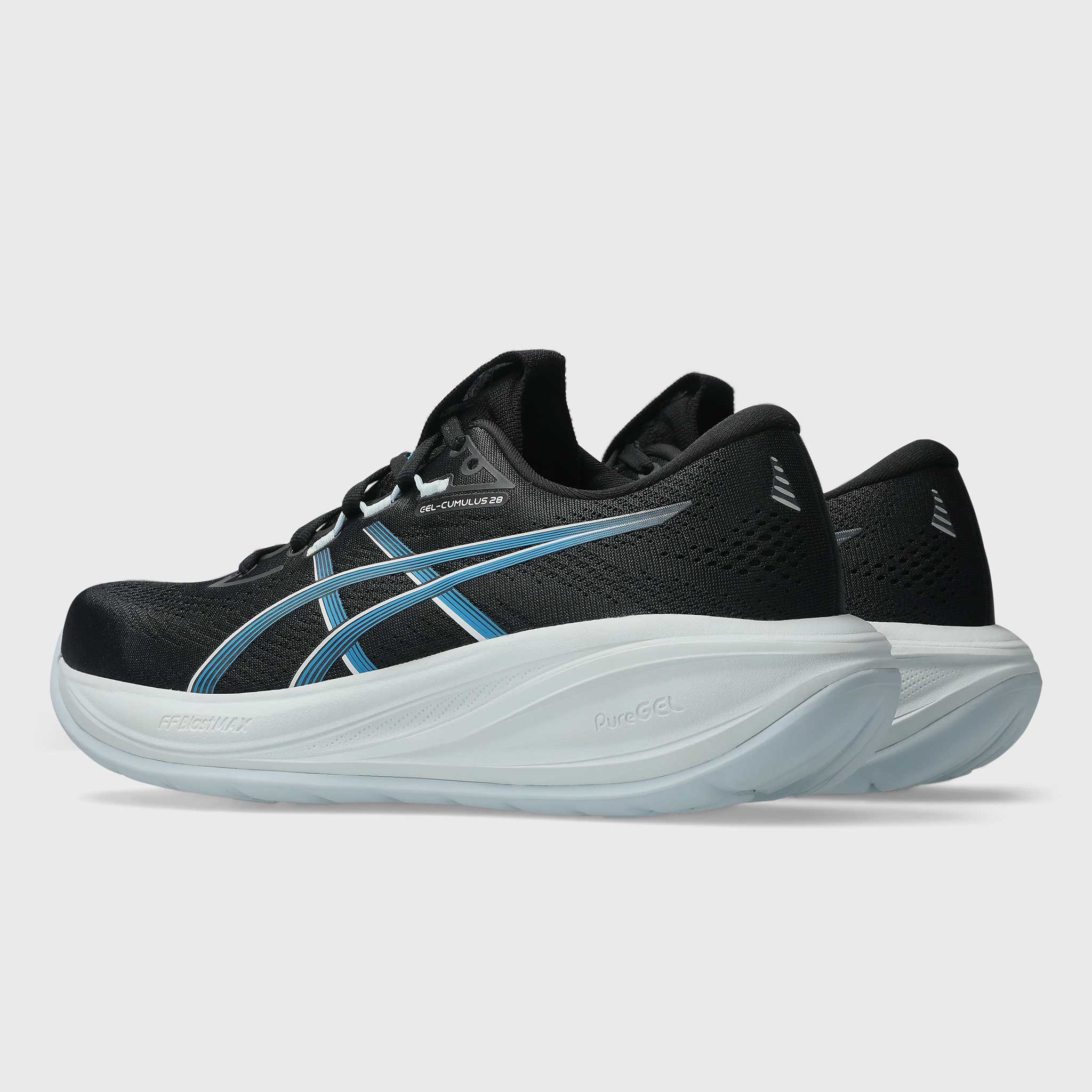 ASICS GEL-Cumulus 28 Women's Black/Aegean Blue