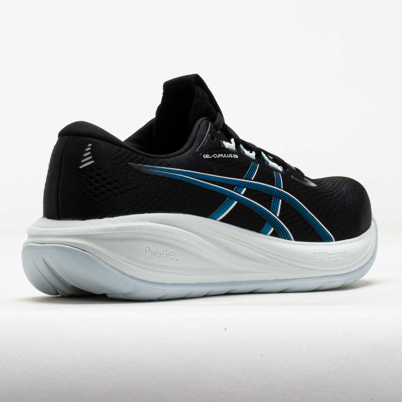 ASICS GEL-Cumulus 28 Women's Black/Aegean Blue – Holabird Sports
