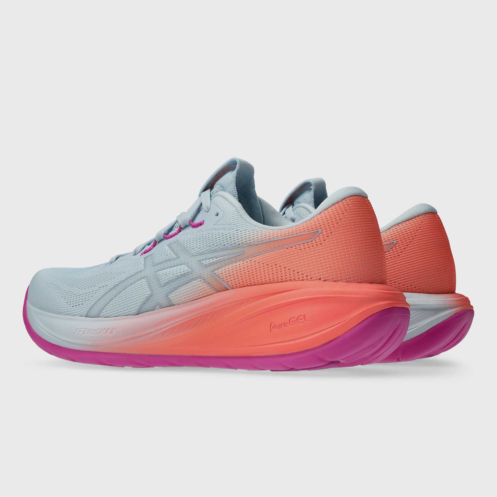 ASICS GEL-Cumulus 28 Women's Sunny Sizzle Sky/Sun Coral