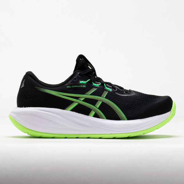 ASICS GEL-Cumulus 28 Men's Black/Illuminate Green – Holabird Sports