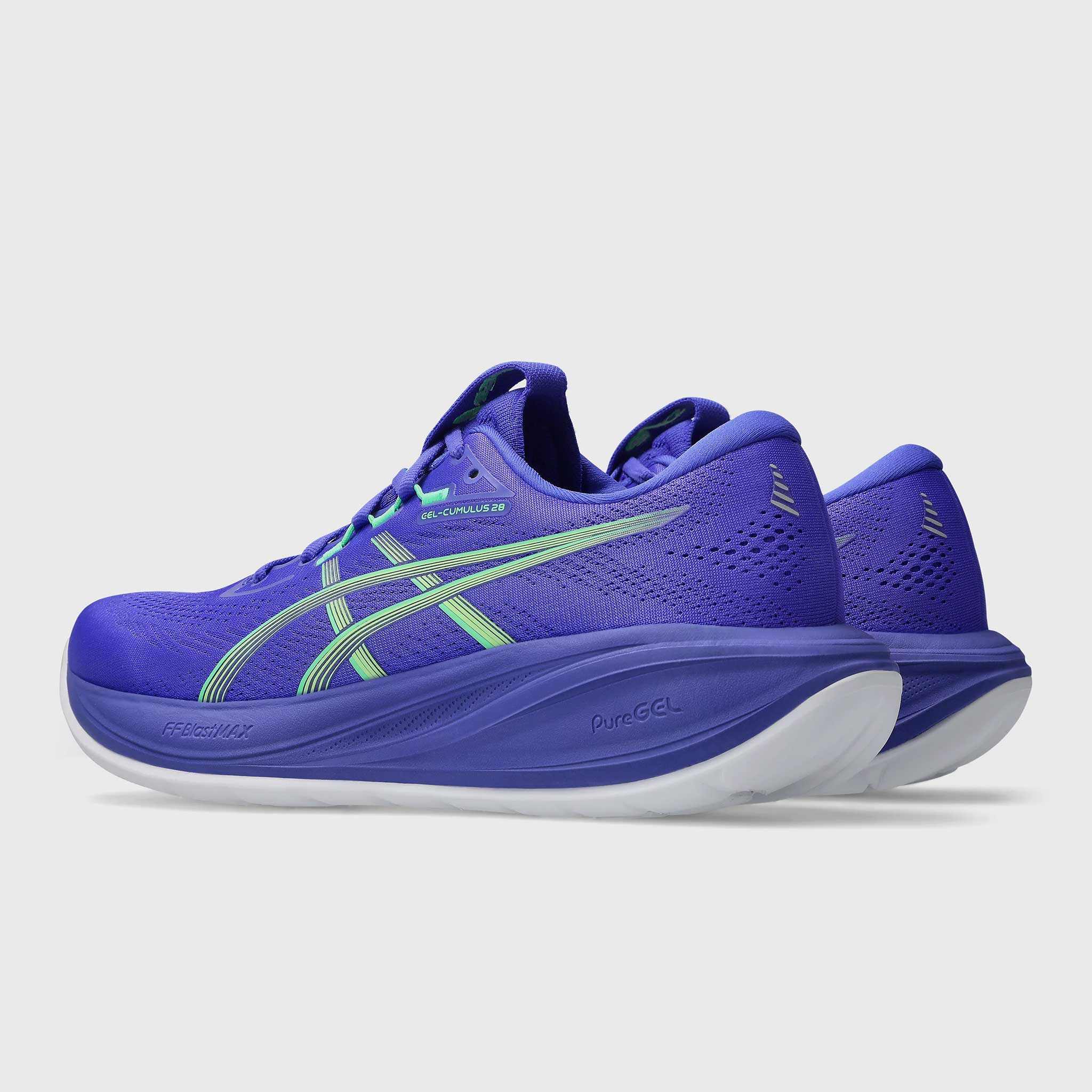 ASICS GEL-Cumulus 28 Men's Cobalt Burst/Illuminate Green