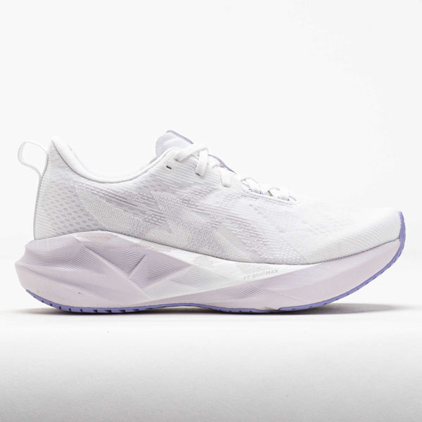 ASICS Novablast 5 Women's White/Lilac Hint – Holabird Sports