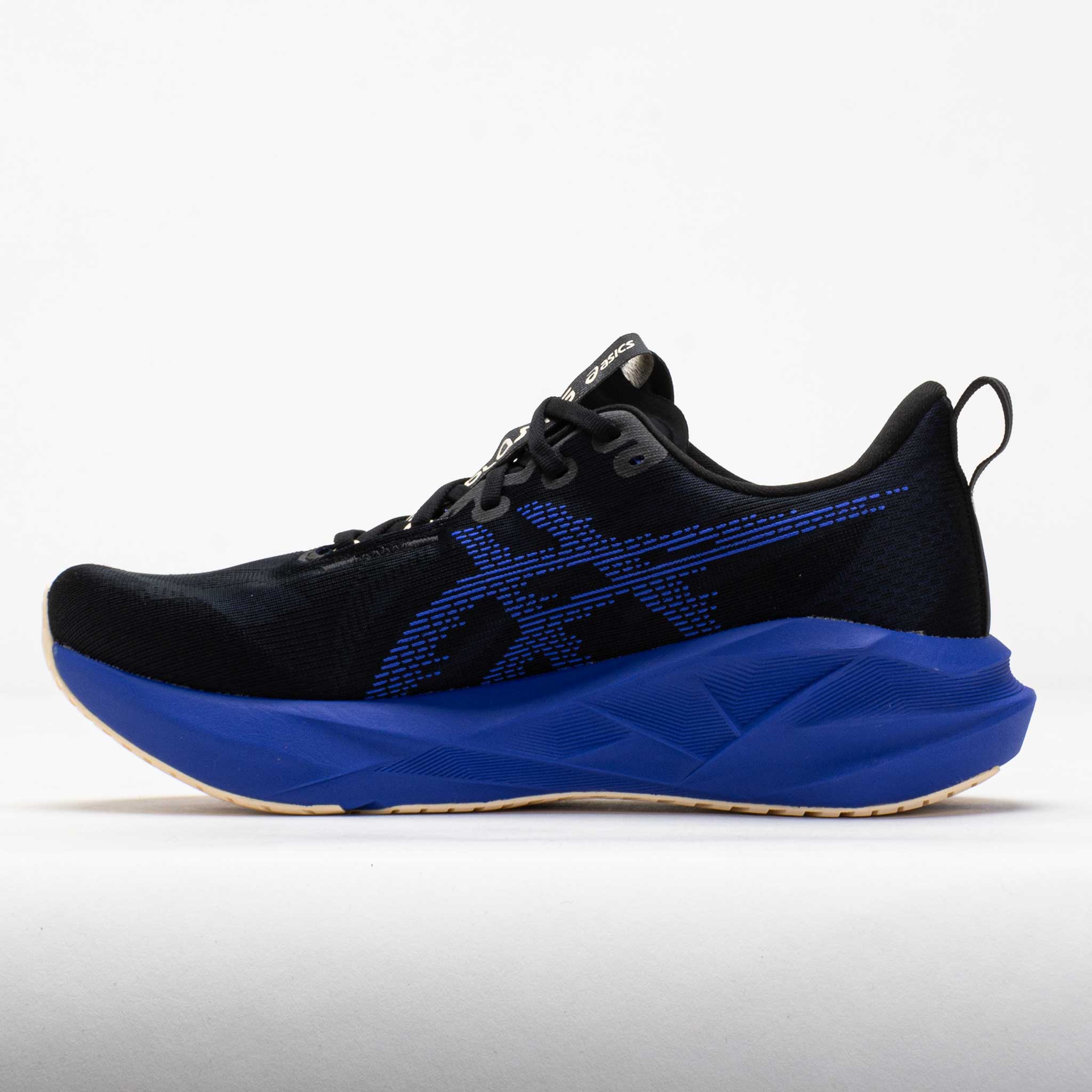 ⭐️【新品・未使用】ASICS NOVABLAST5 25.5cmブラック/ブルー ASICS Novablast 5 Men's Black/Blue Fade – Holabird Sports