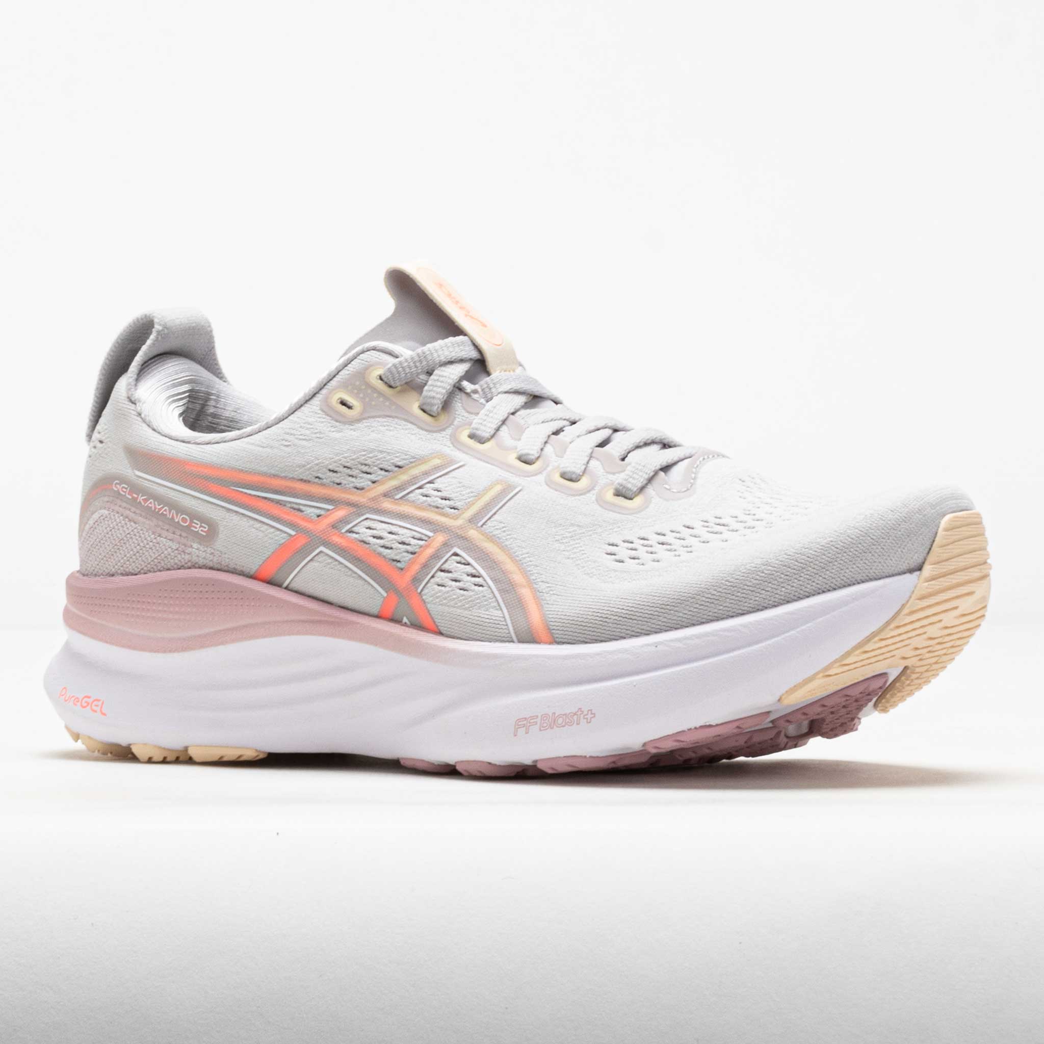 ASICS GEL-Kayano 32 Women's Cloud Grey/Seashell – Holabird Sports