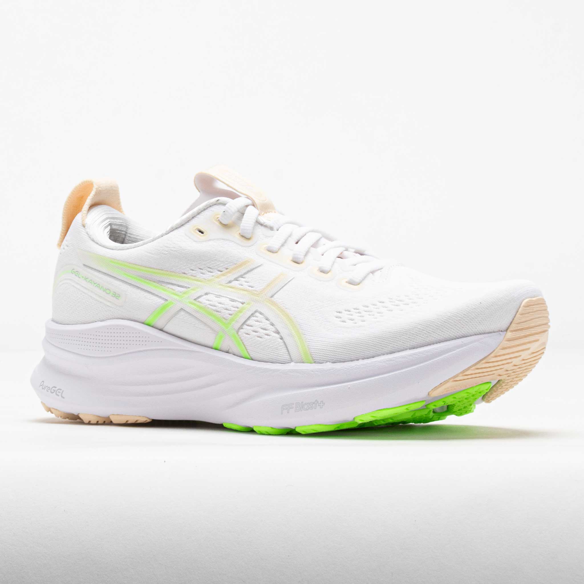 ASICS GEL-Kayano 32 Women's White/Seashell – Holabird Sports