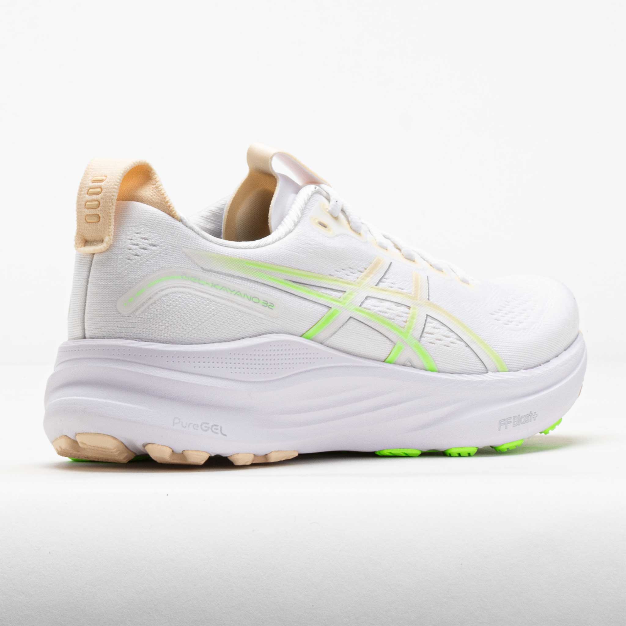 ASICS GEL-Kayano 32 Women's White/Seashell – Holabird Sports