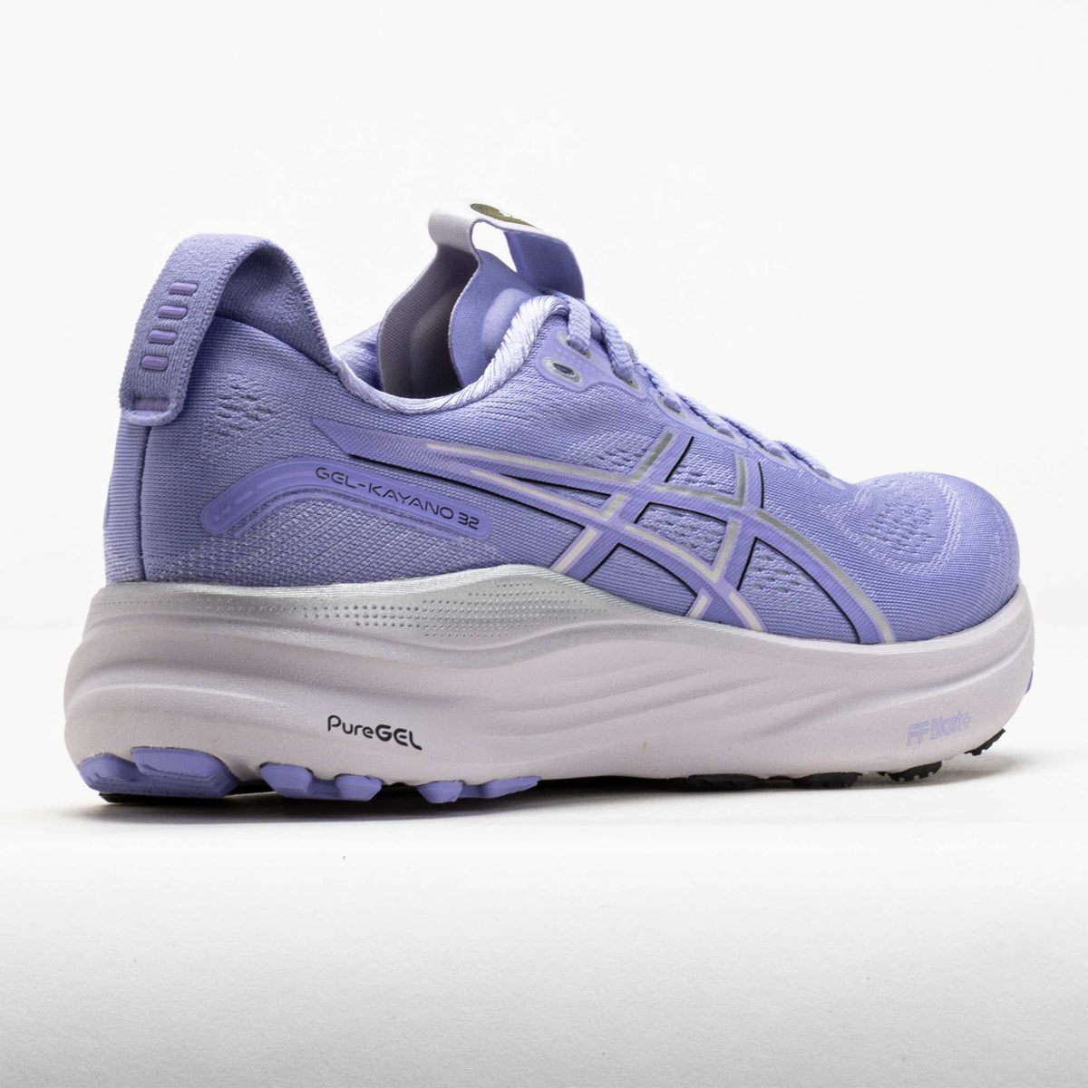 ASICS Men\'s Purple and Blue Athletic Running Shoes Asics Mens Novablast 5 Running Shoes Blue Fade Edo Purple  main image 2