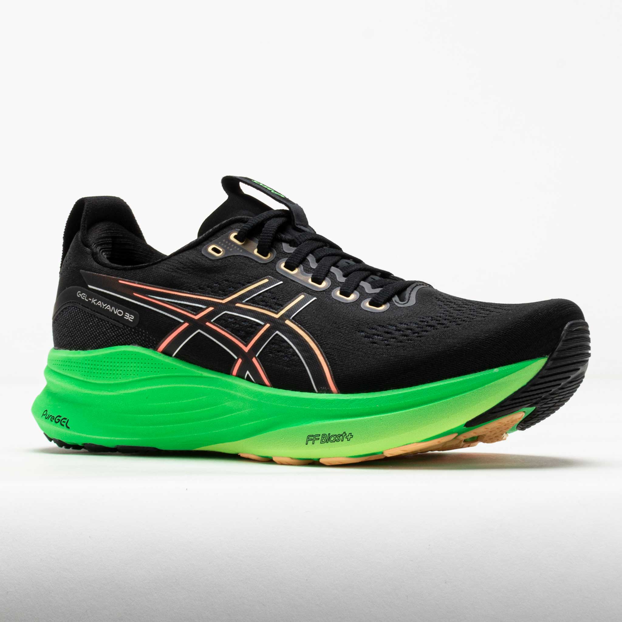 ASICS GEL-Kayano 32 Men's Black/Vital Green