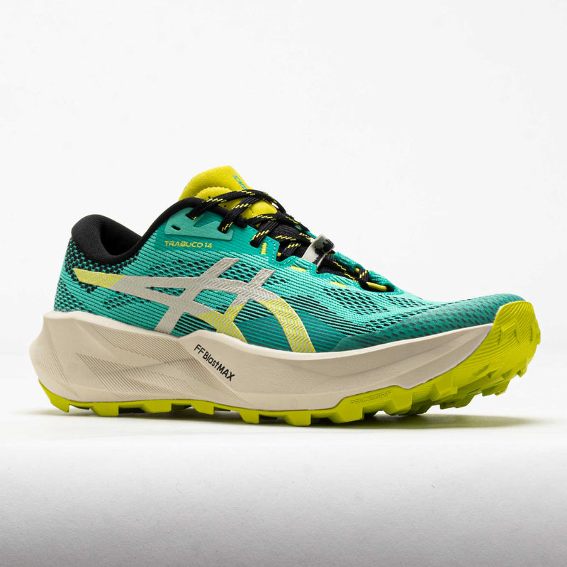 ASICS Trabuco 14 Men's Aurora Green/Light Dust – Holabird Sports