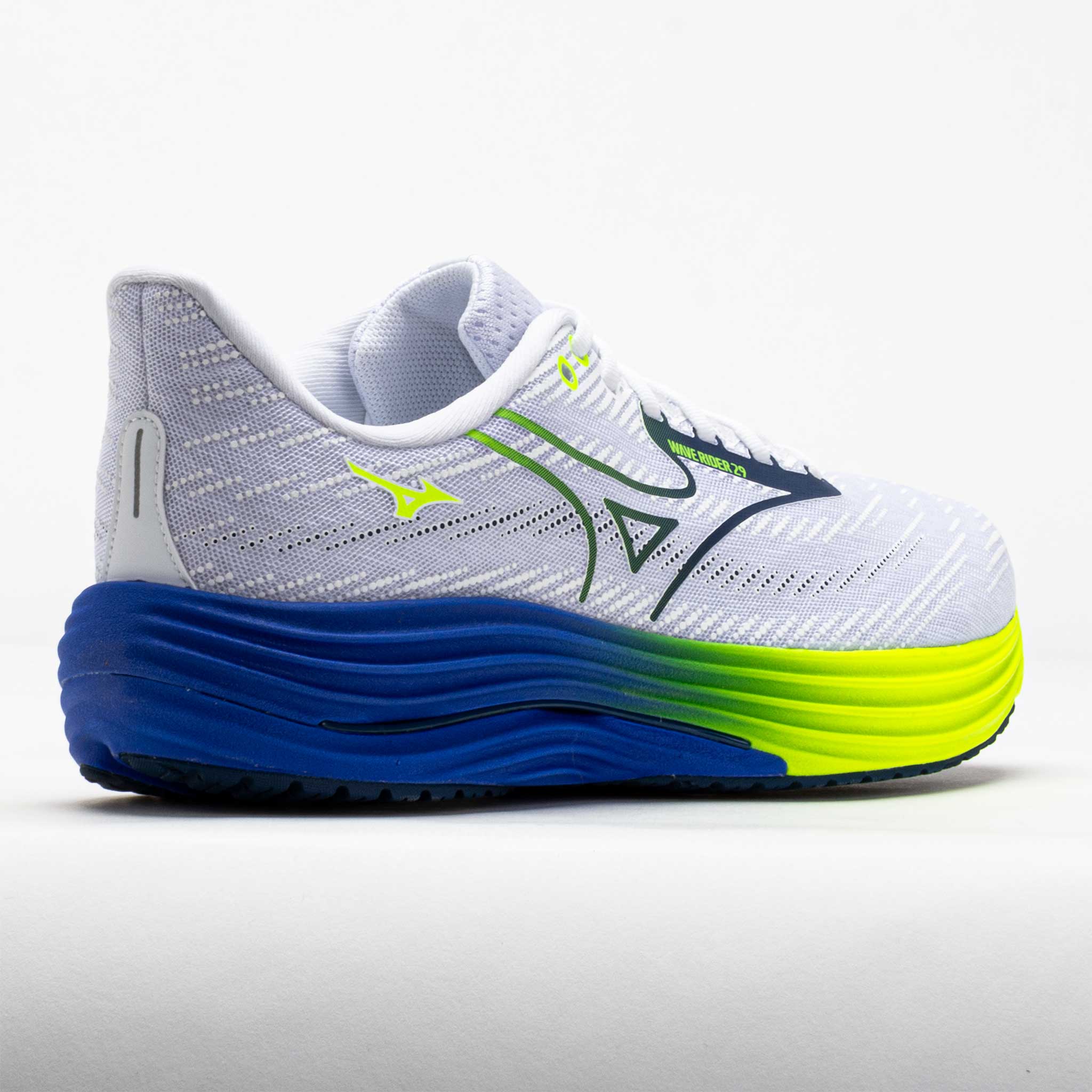 Mizuno Wave Rider 29 Men's White/Estate Blue – Holabird Sports