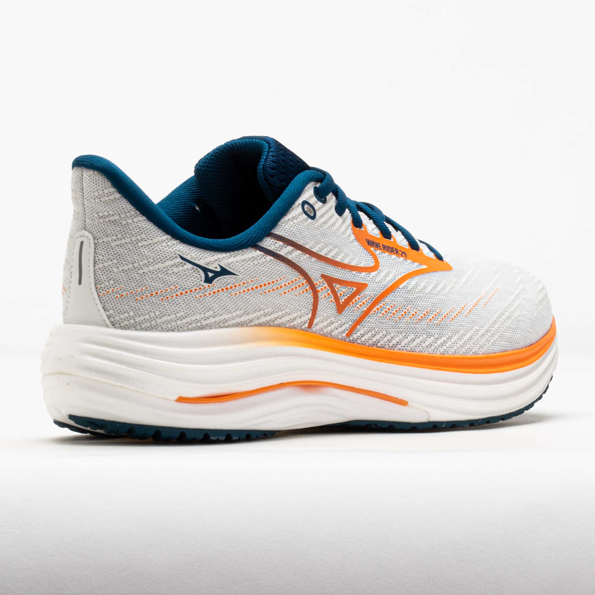 Mizuno Wave Rider 29 Men's White/Autumn Sunset – Holabird Sports