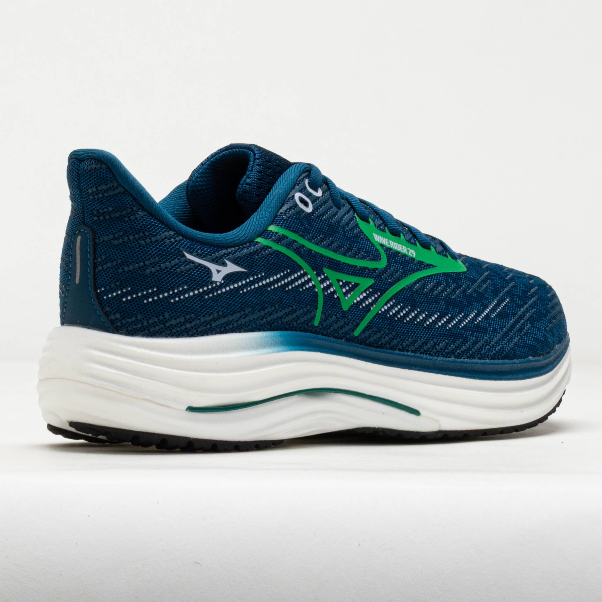Mizuno Wave Rider 29 Men's Sailor Blue/Goblin Green