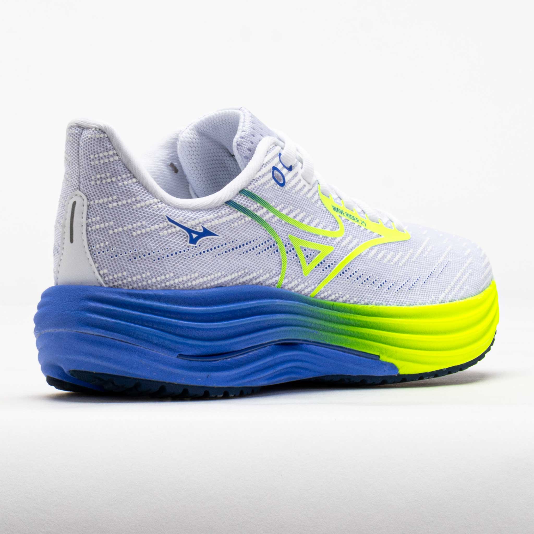 Mizuno Wave Rider 29 Women's White/Lightning Yellow – Holabird Sports