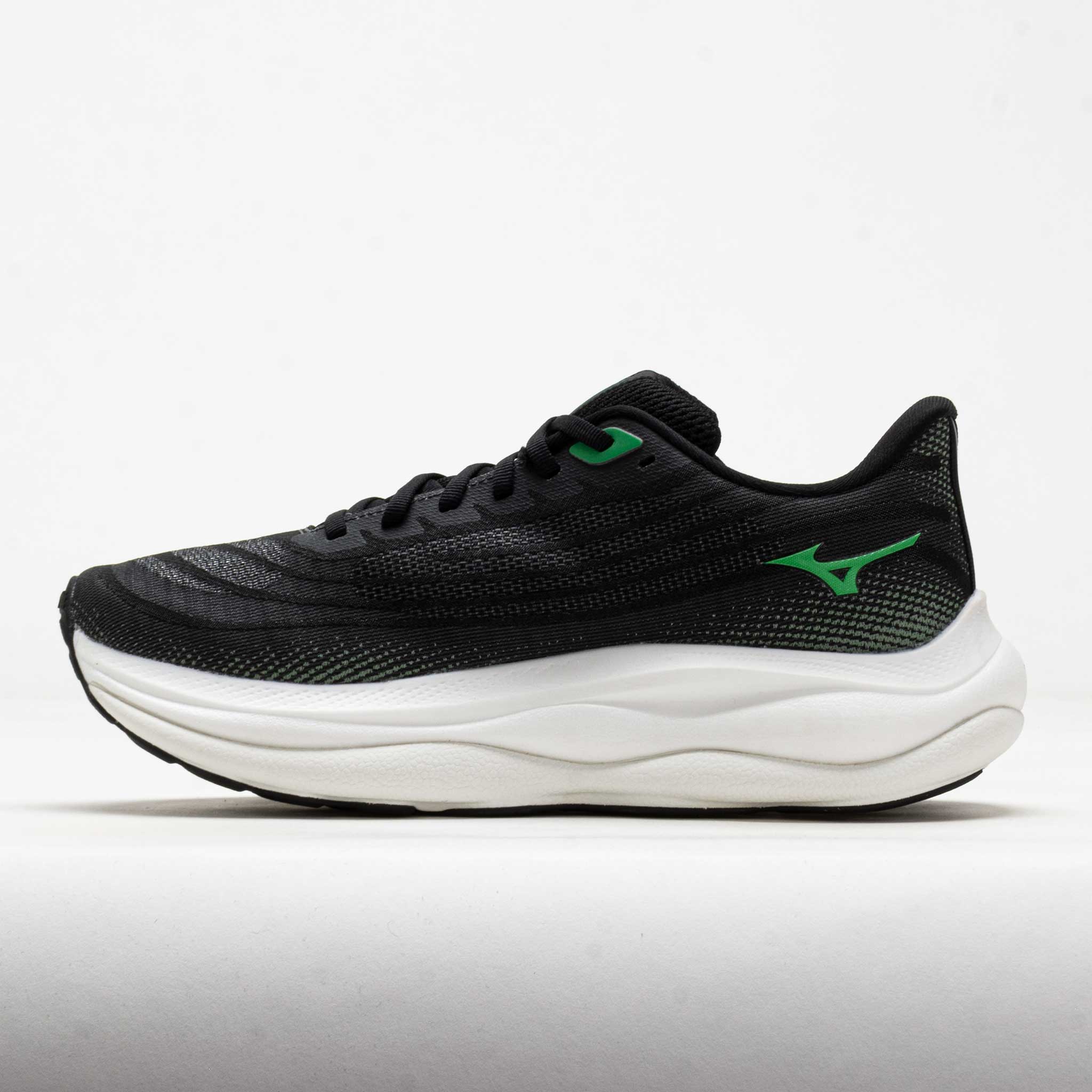 Mizuno Wave Sky 9 Men's Black/Goblin Green – Holabird Sports