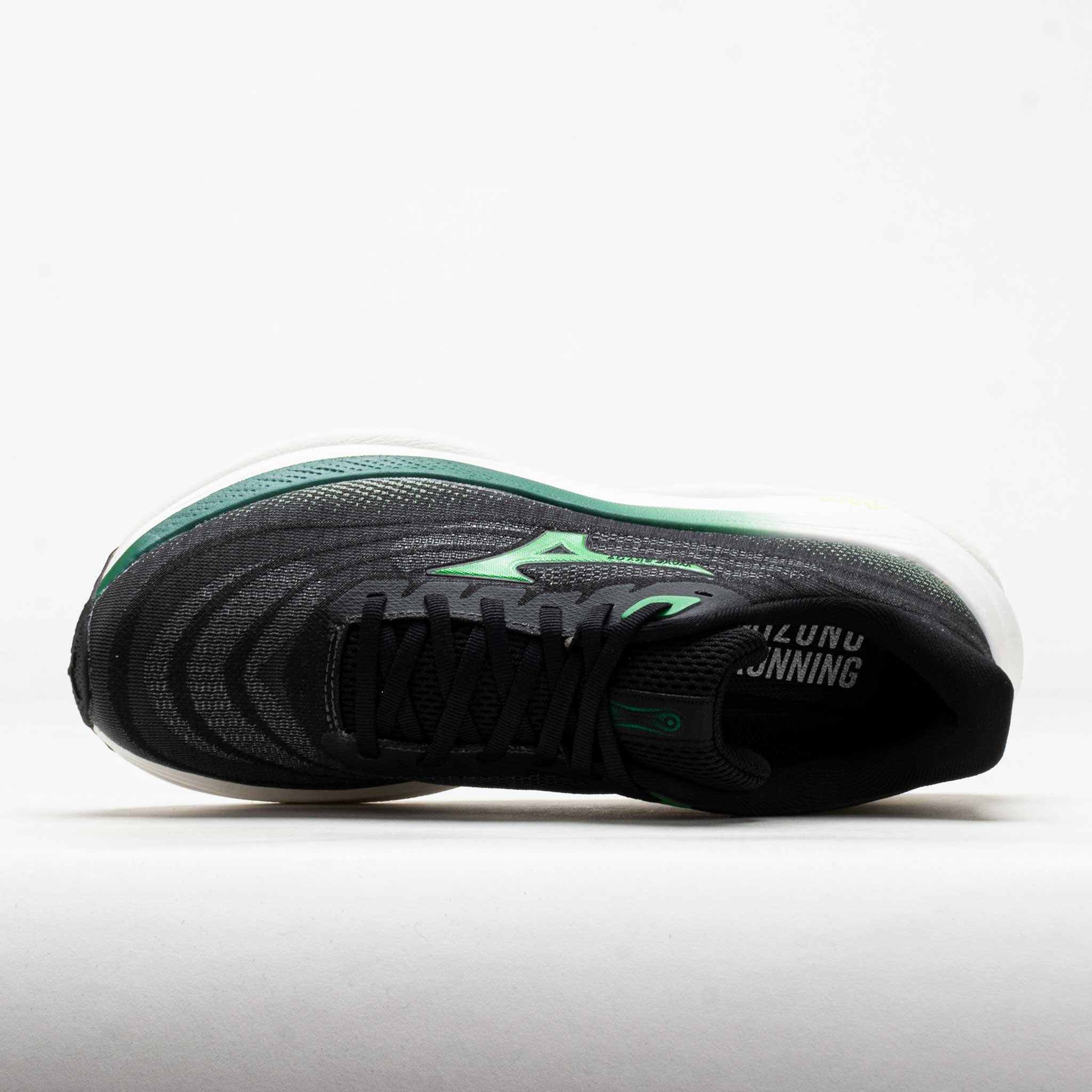 Mizuno Wave Sky 9 Men's Black/Goblin Green – Holabird Sports