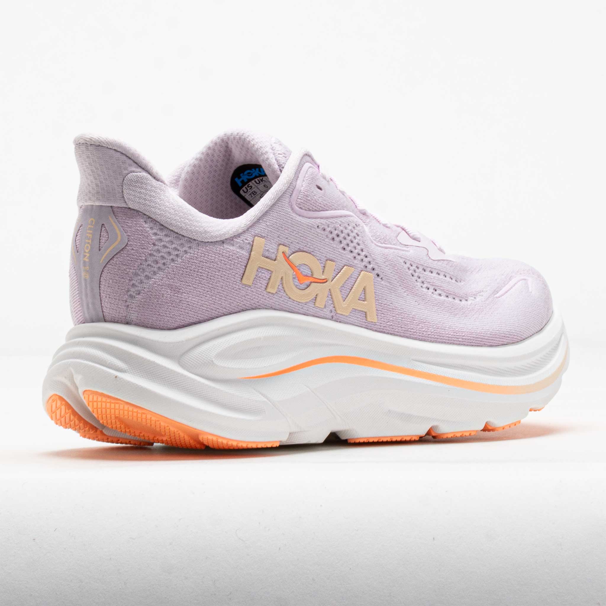 HOKA Clifton 10 Women's Lilac Cream/Tangerine Glow