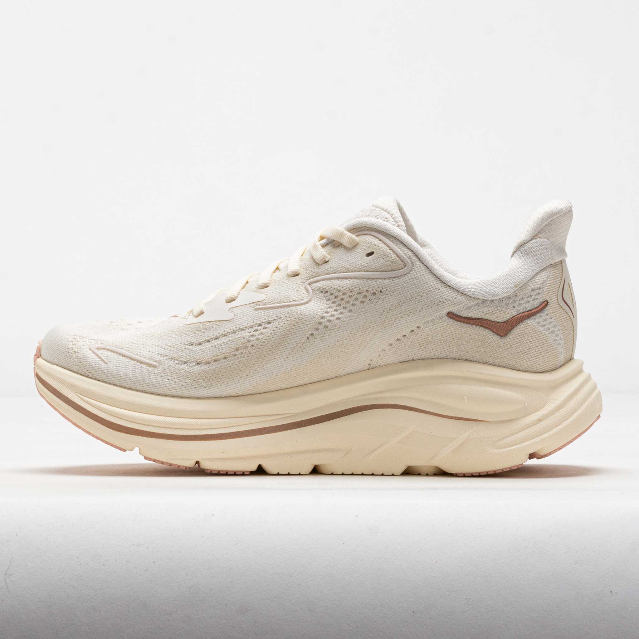 HOKA Clifton 10 Women's Alabaster/Rose Gold – Holabird Sports