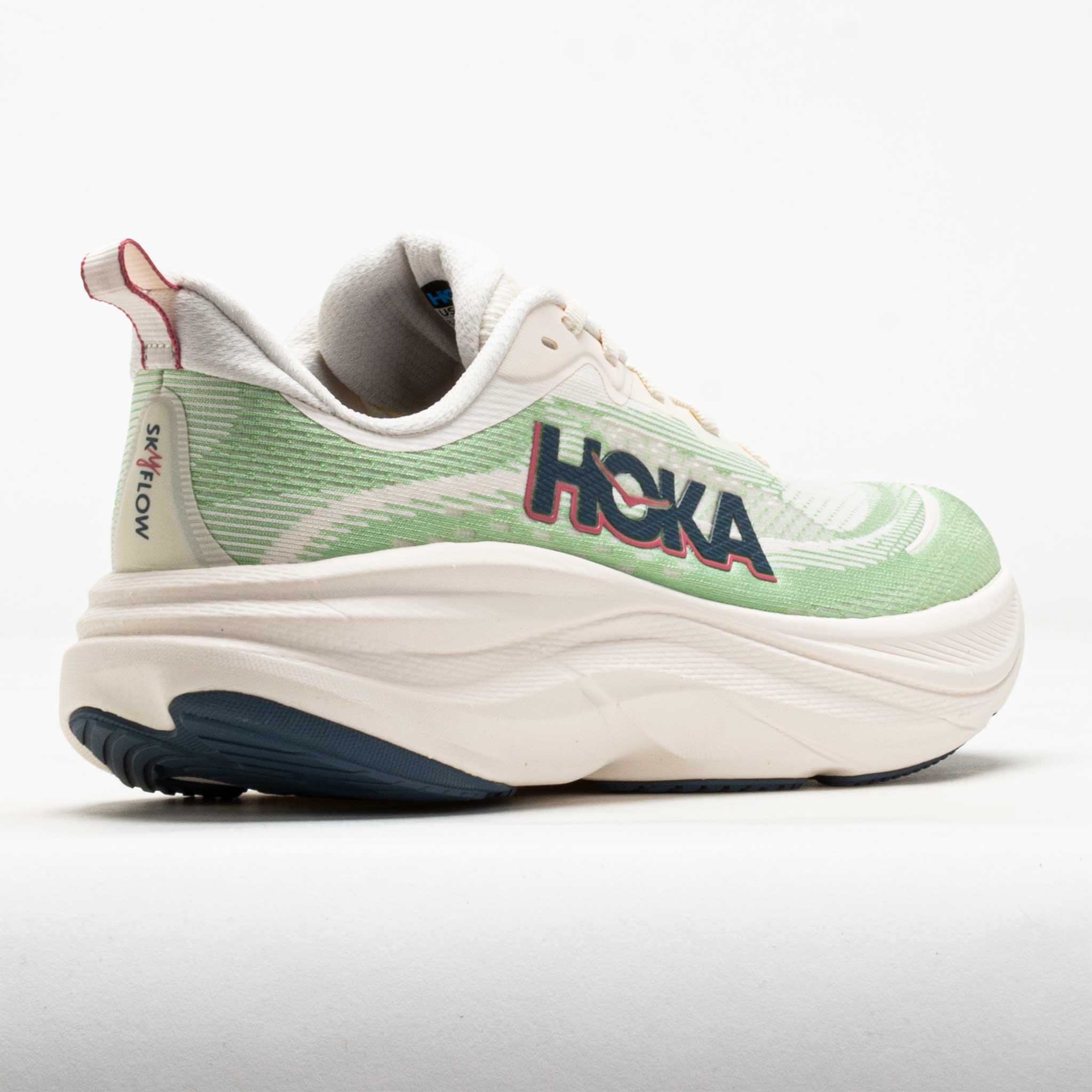 HOKA Skyflow Women's Alabaster/Vintage Green