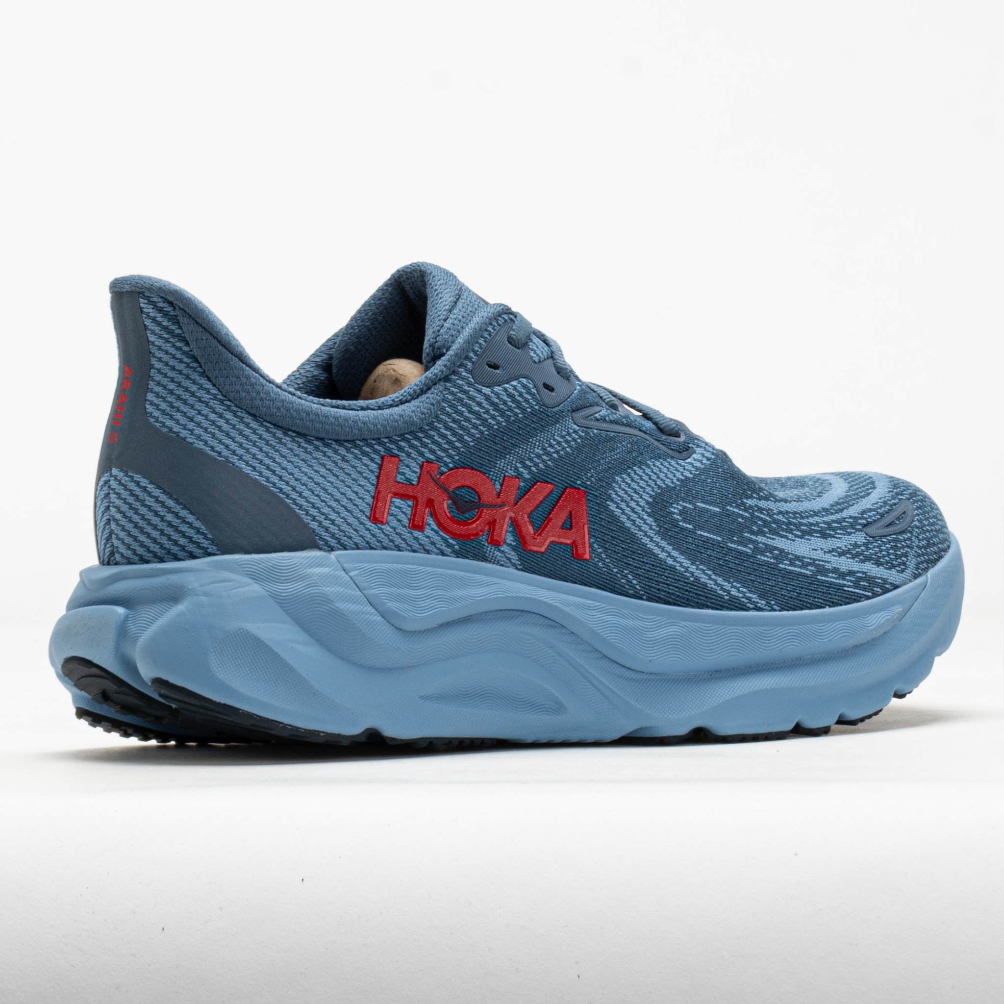 HOKA Arahi 8 Men's Thunder Cloud/Vermillion – Holabird Sports