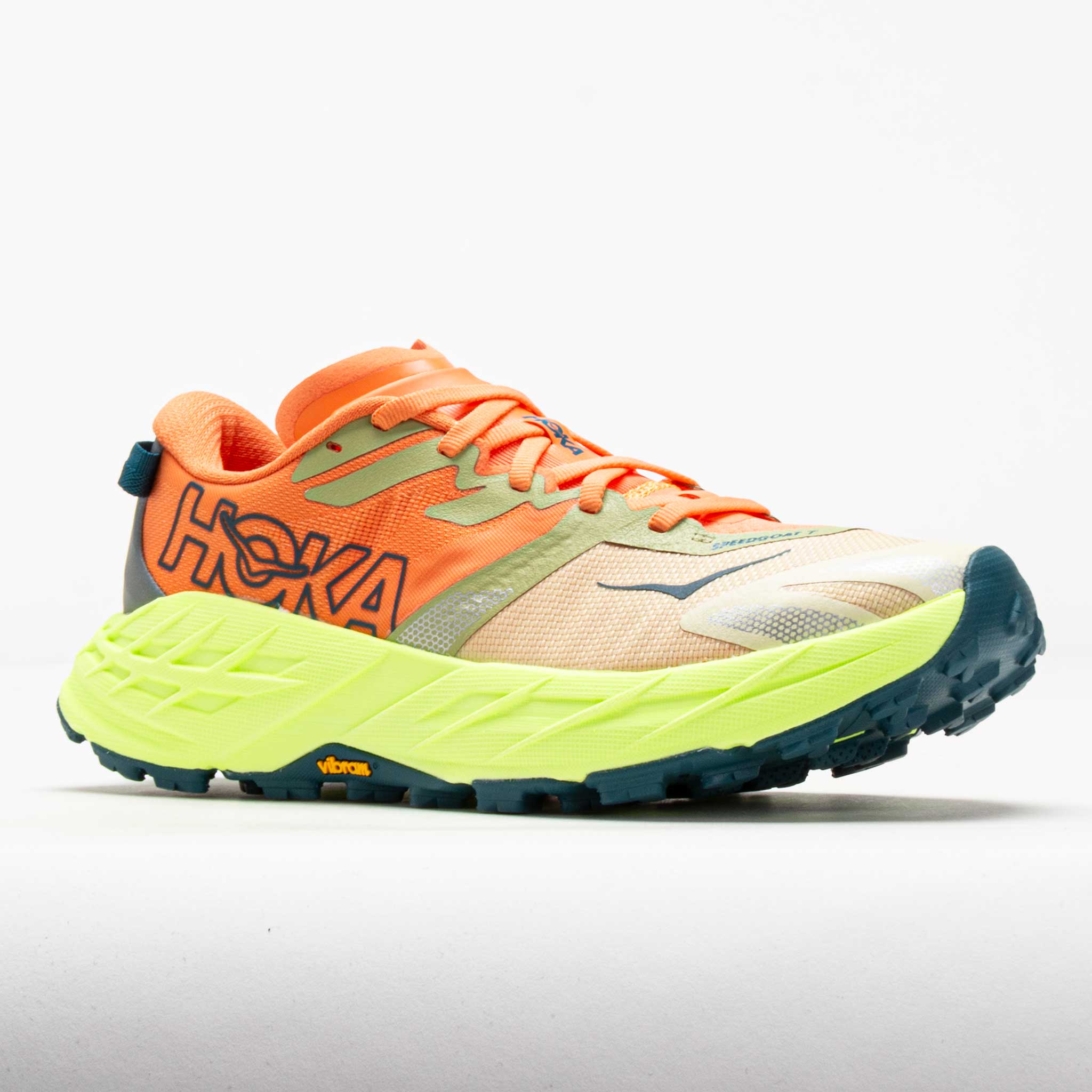 HOKA Speedgoat 7 Women's Persimmon/Neon Yuzu