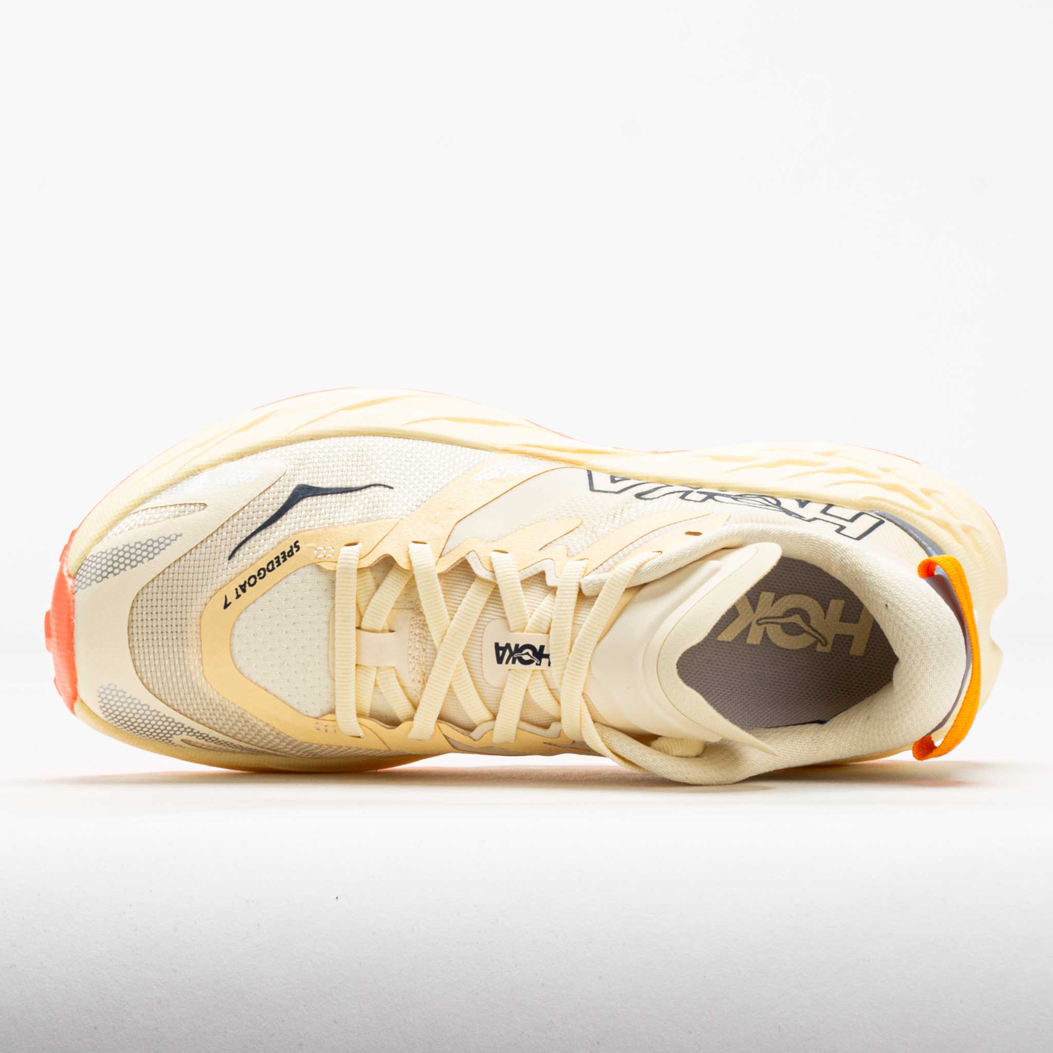 HOKA Speedgoat 7 Women's Vintage Yellow/Neon Flame – Holabird Sports