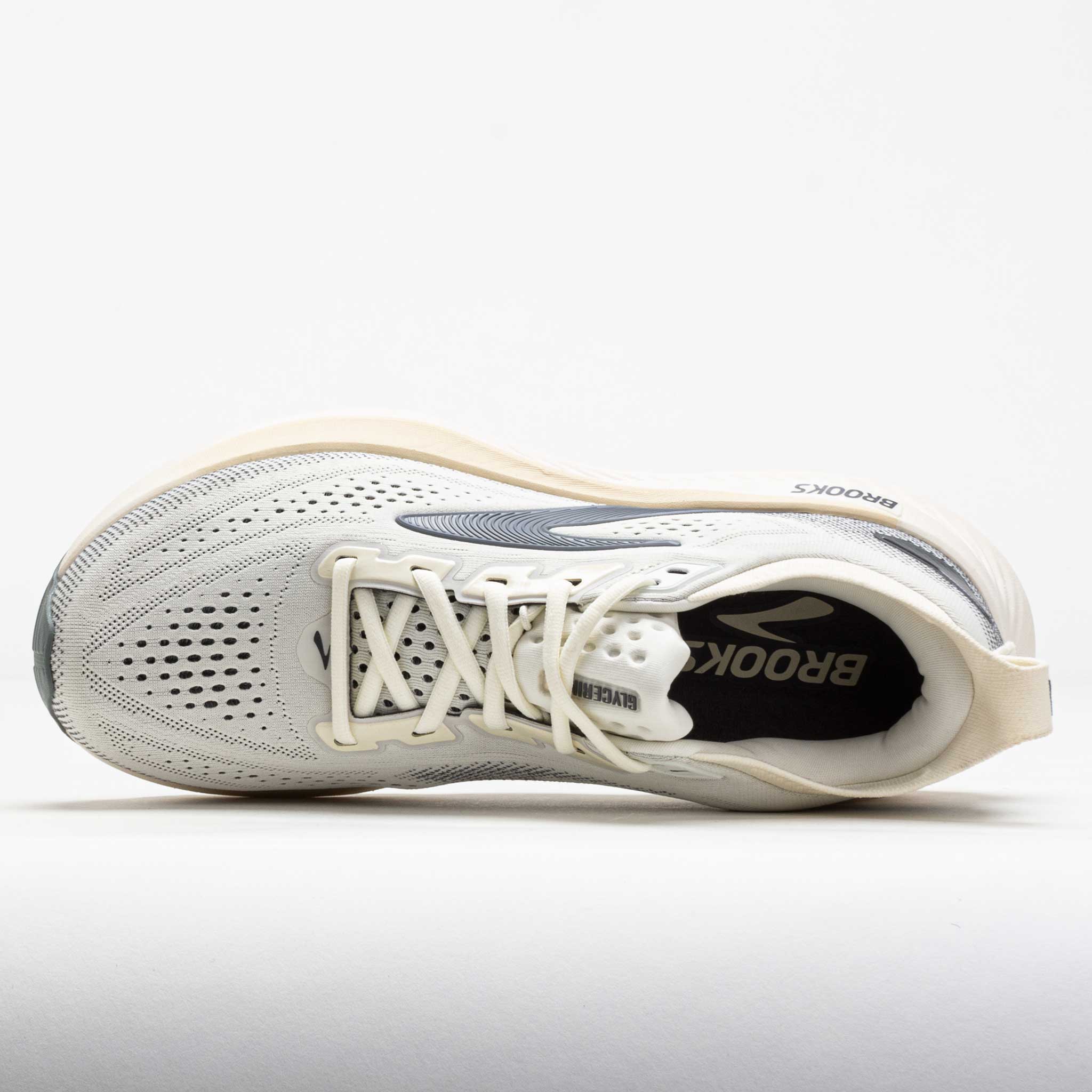 Brooks Glycerin 23 Men's Coconut/Bleached Sand/Grey – Holabird Sports