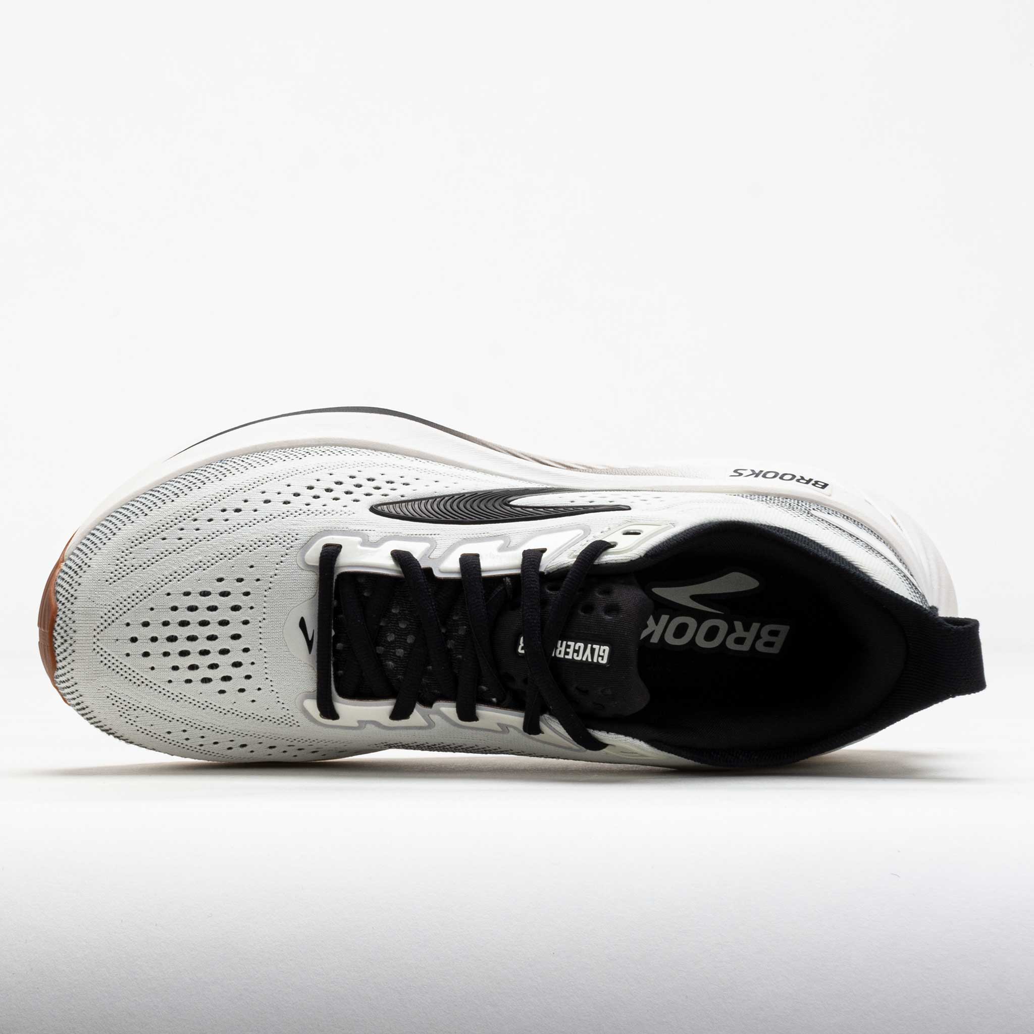 Brooks Glycerin 23 Men's White/Black/Biscuit – Holabird Sports