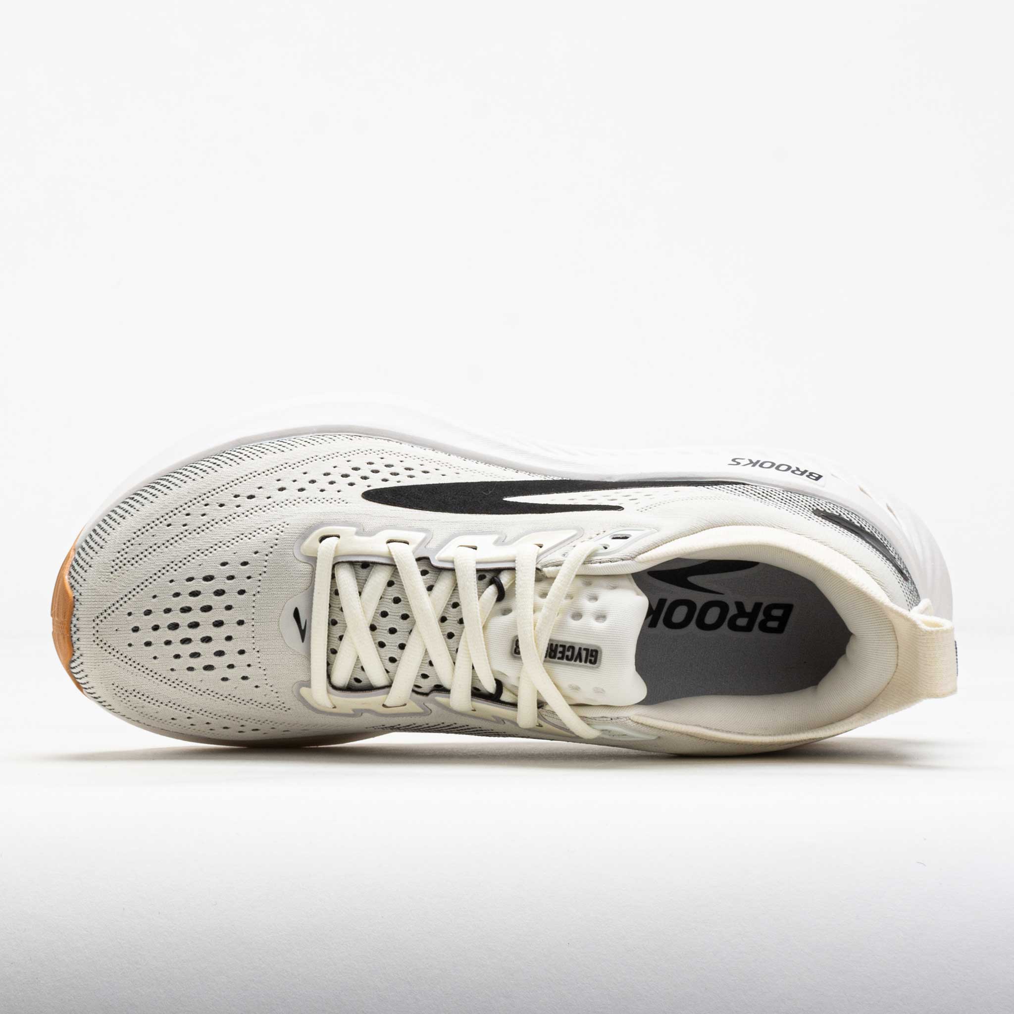 Brooks Glycerin 23 Women's White/Black/Biscuit – Holabird Sports