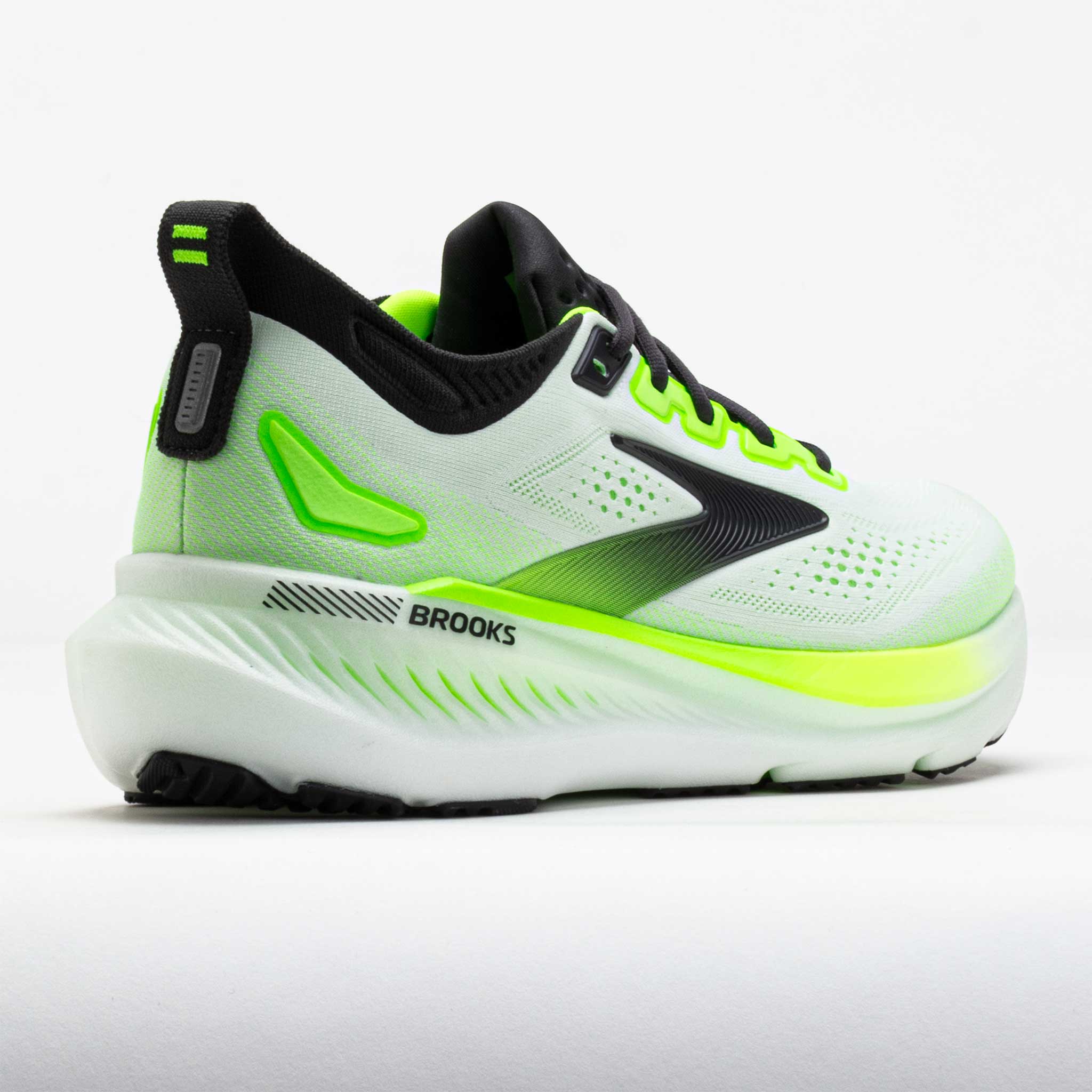 Brooks Glycerin GTS 23 Men's White/Phantom/Green Gecko